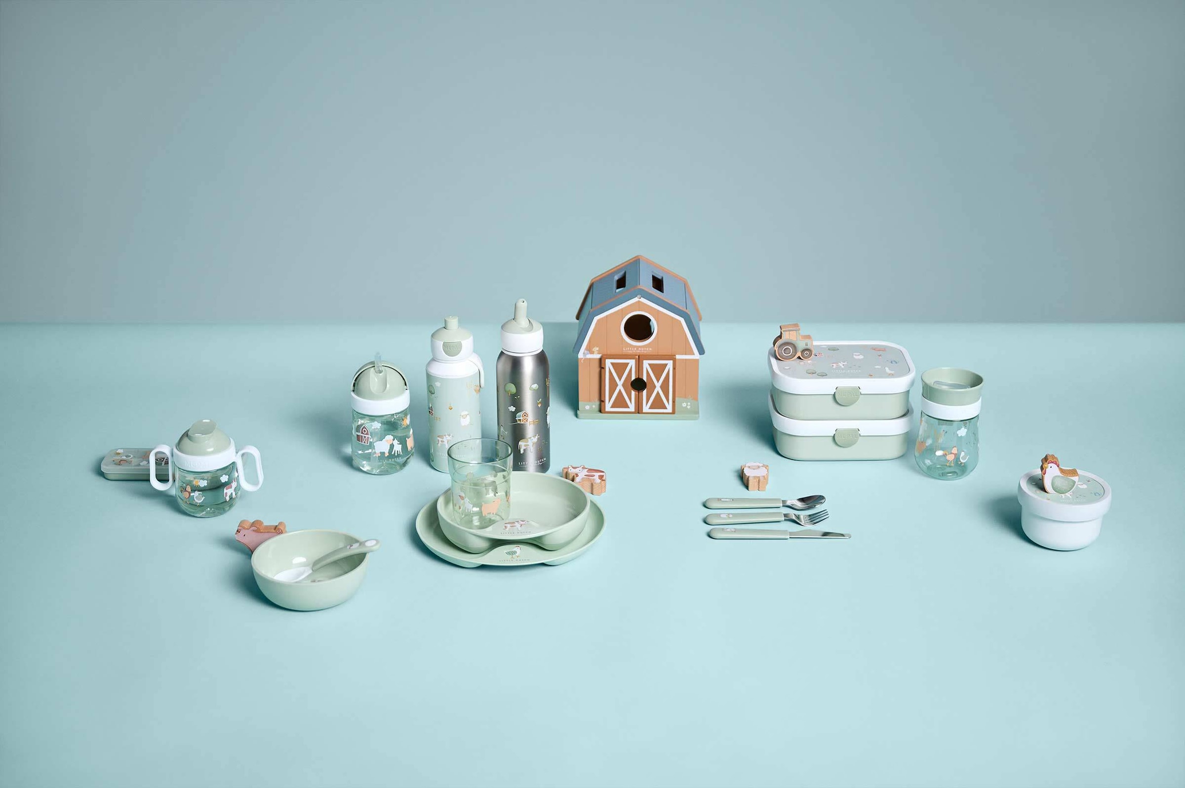 Mepal Kindergeschirr-Set »Kindergeschirr Mio 6er Set«