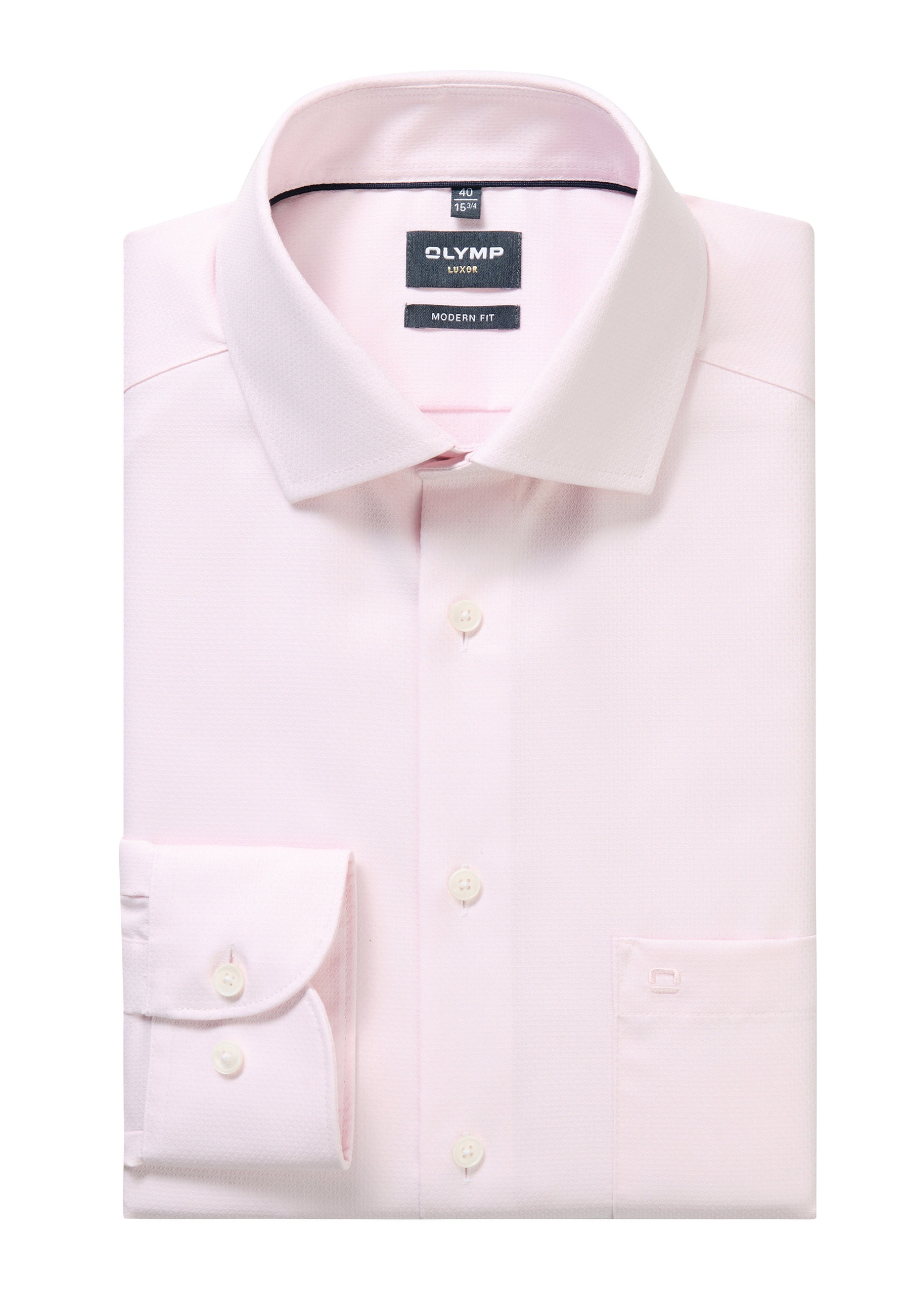 OLYMP Hemd Modern Fit  rosa   40 herren 3
