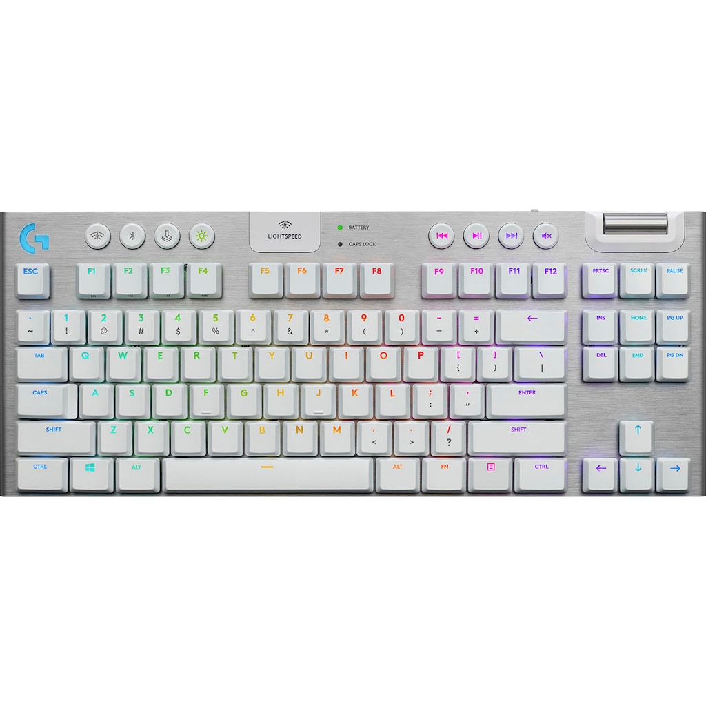 Logitech G Gaming-Tastatur »Gaming Tastatur G915 TKL White tactile«