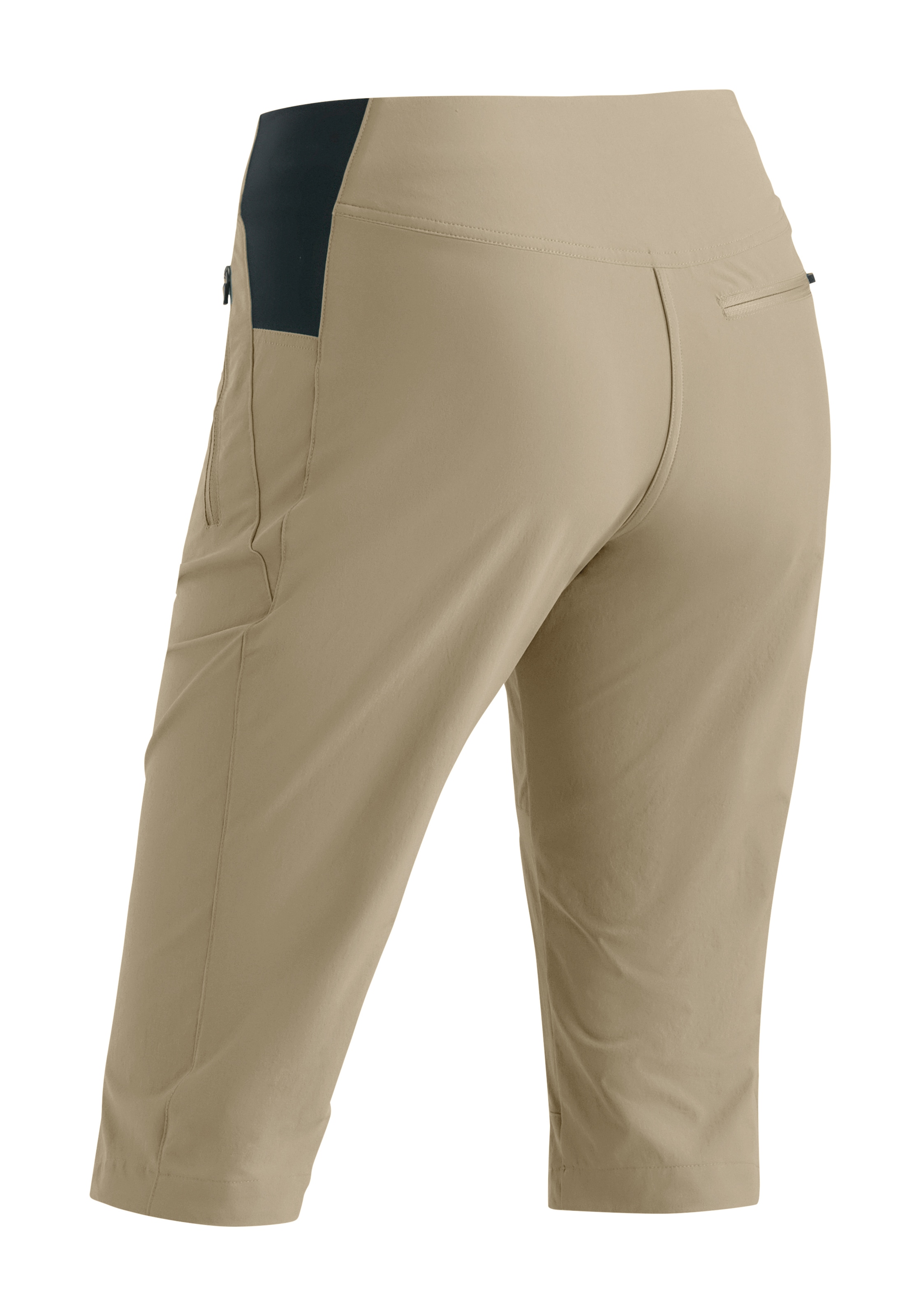 Maier Sports Outdoorhose »Inara slim Capri Vario«, Damen Wanderhose, elastische Funktionshose mit 4 Taschen, Slim Fit