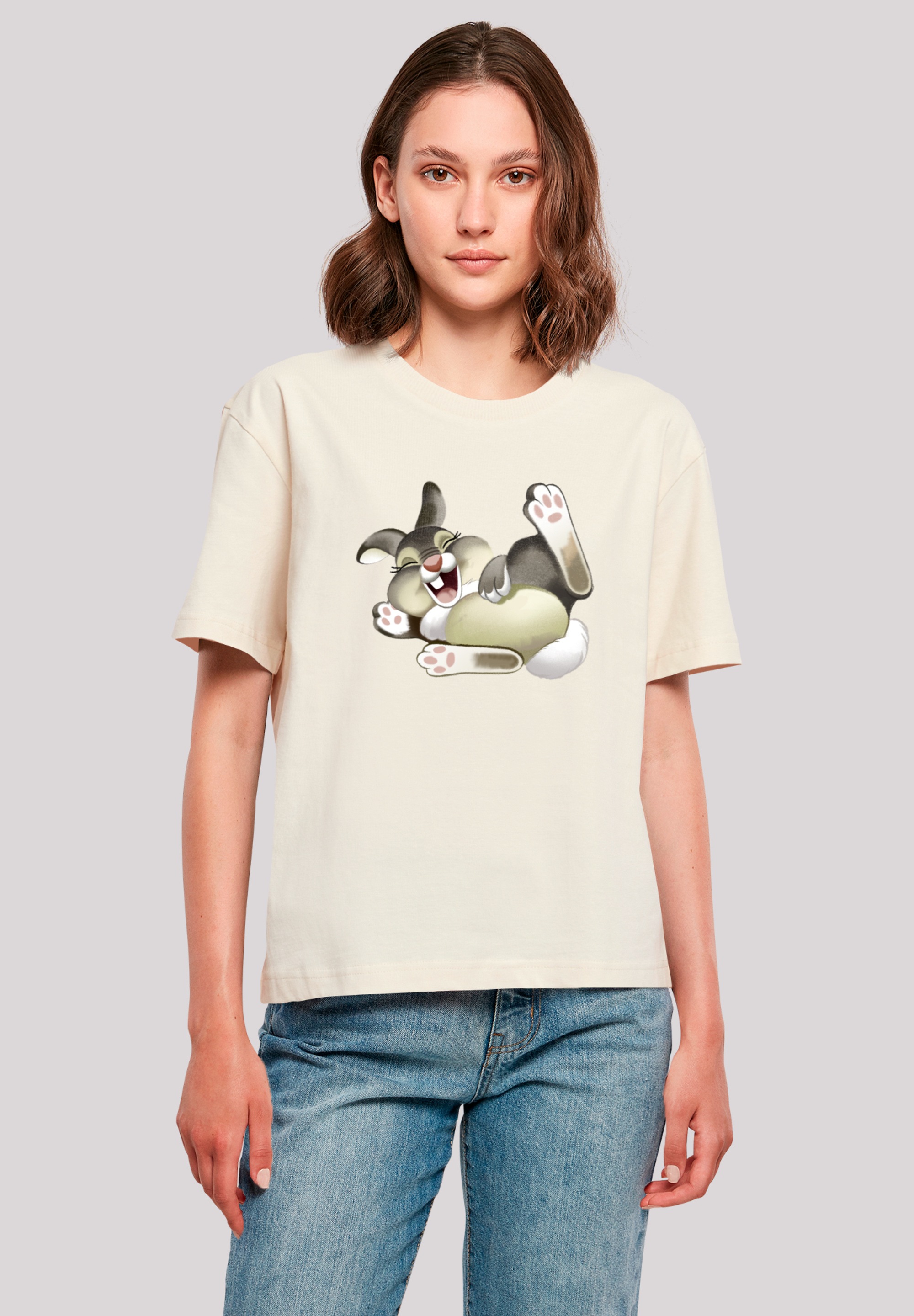 F4NT4STIC T-Shirt "Disney Bambi Klopfer Cute lacht", Premium Qualität, Disn günstig online kaufen