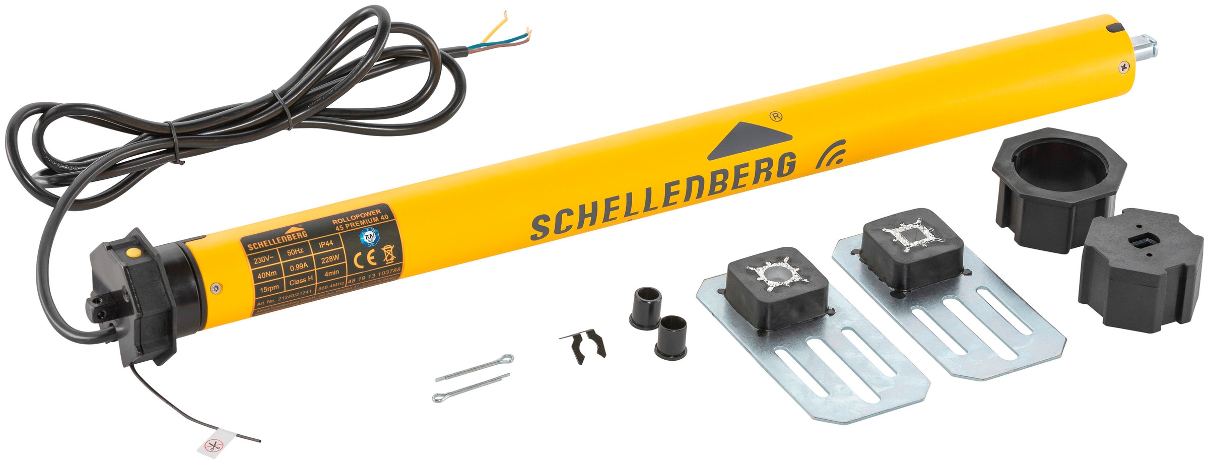 SCHELLENBERG Rollladenmotor »Premium Maxi«, mit Funk, 40 Nm