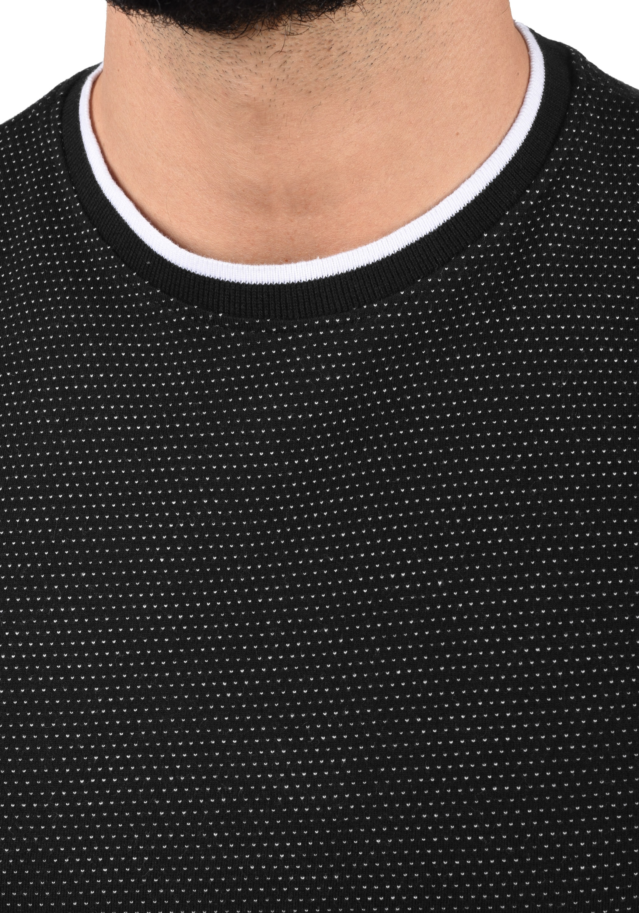 !Solid Rundhalsshirt »Rundhalsshirt SDSaul«