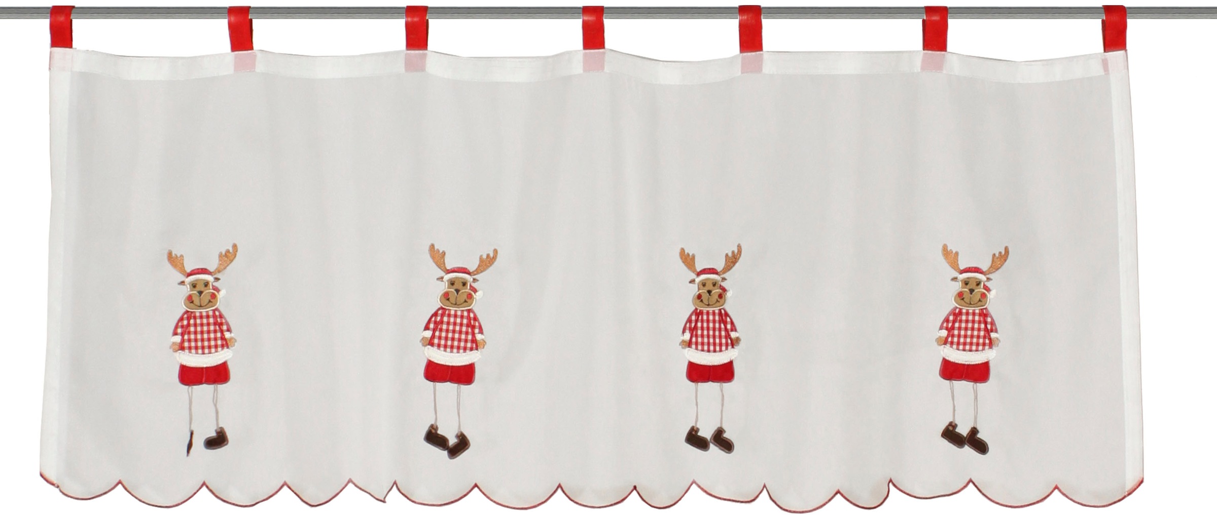HOME WOHNIDEEN Scheibengardine »RUDOLF«, (1 St.), HxB: 45x120
