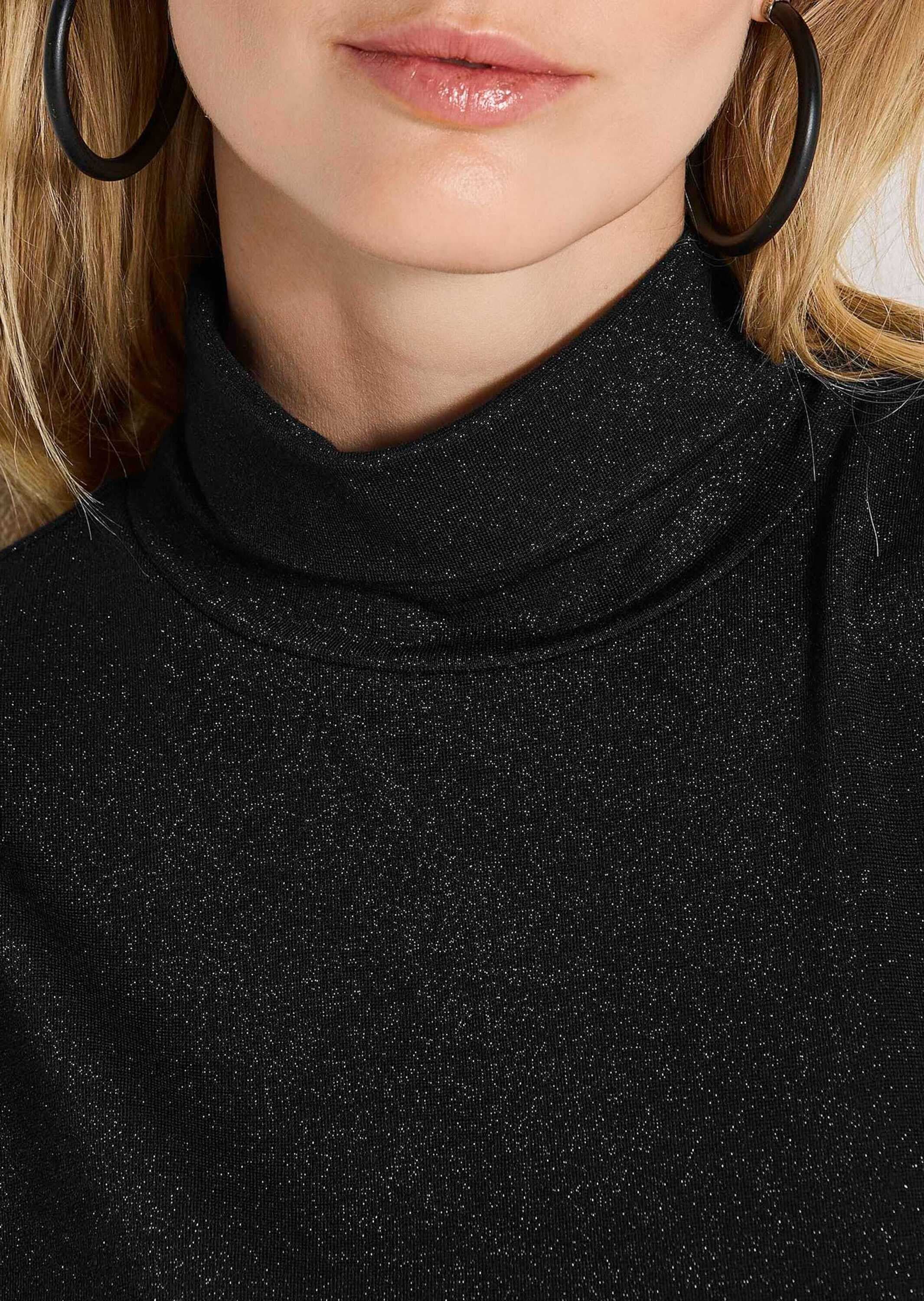 MADELEINE Langarmshirt »Shirt Glitzerndes Rollkragenshirt«