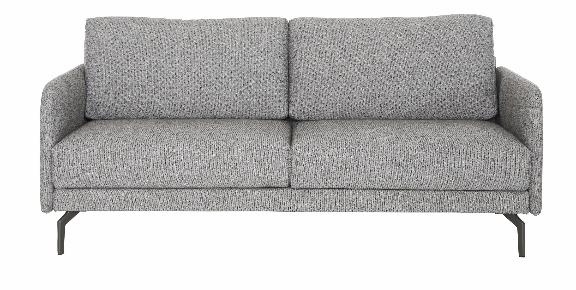 hülsta sofa 3-Sitzer »hs.450«, Armlehne sehr schmal, Breite 190 cm, Alugussfuß Umbragrau