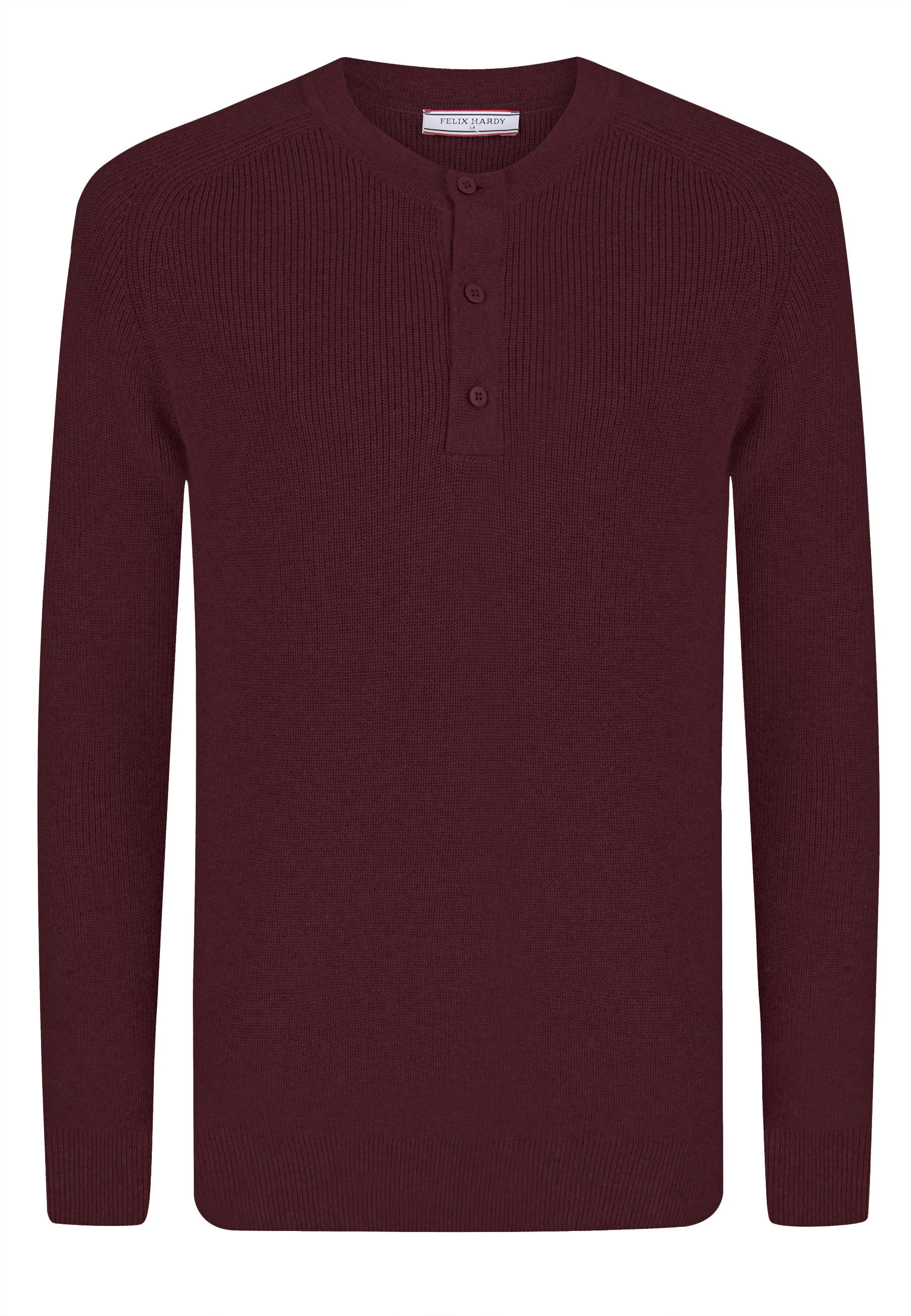 Felix Hardy Rundhalspullover "Pullover mit Rundhalsausschnitt und Knöpfen" günstig online kaufen