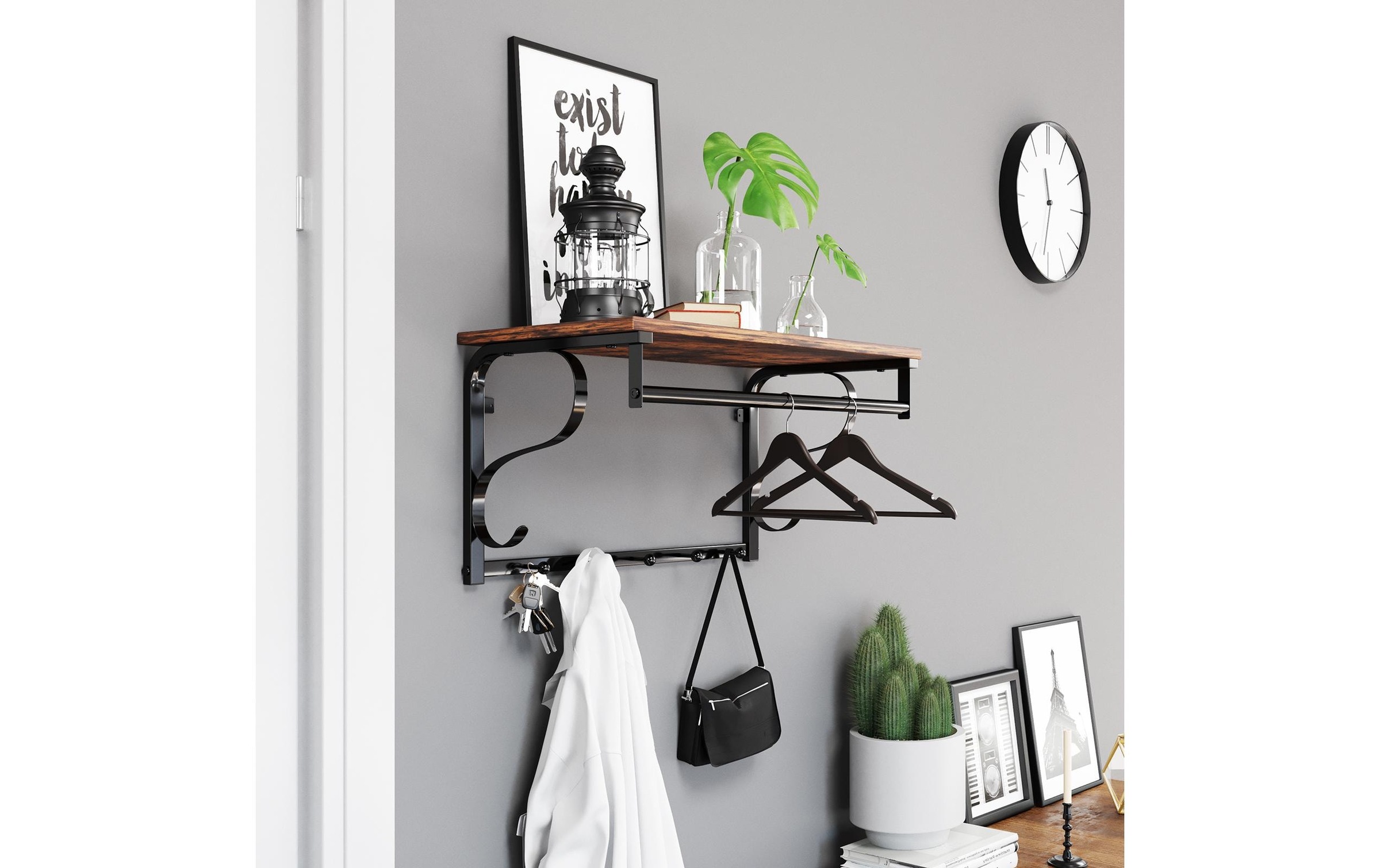 VASAGLE Wandregal »Industrial Look 6«