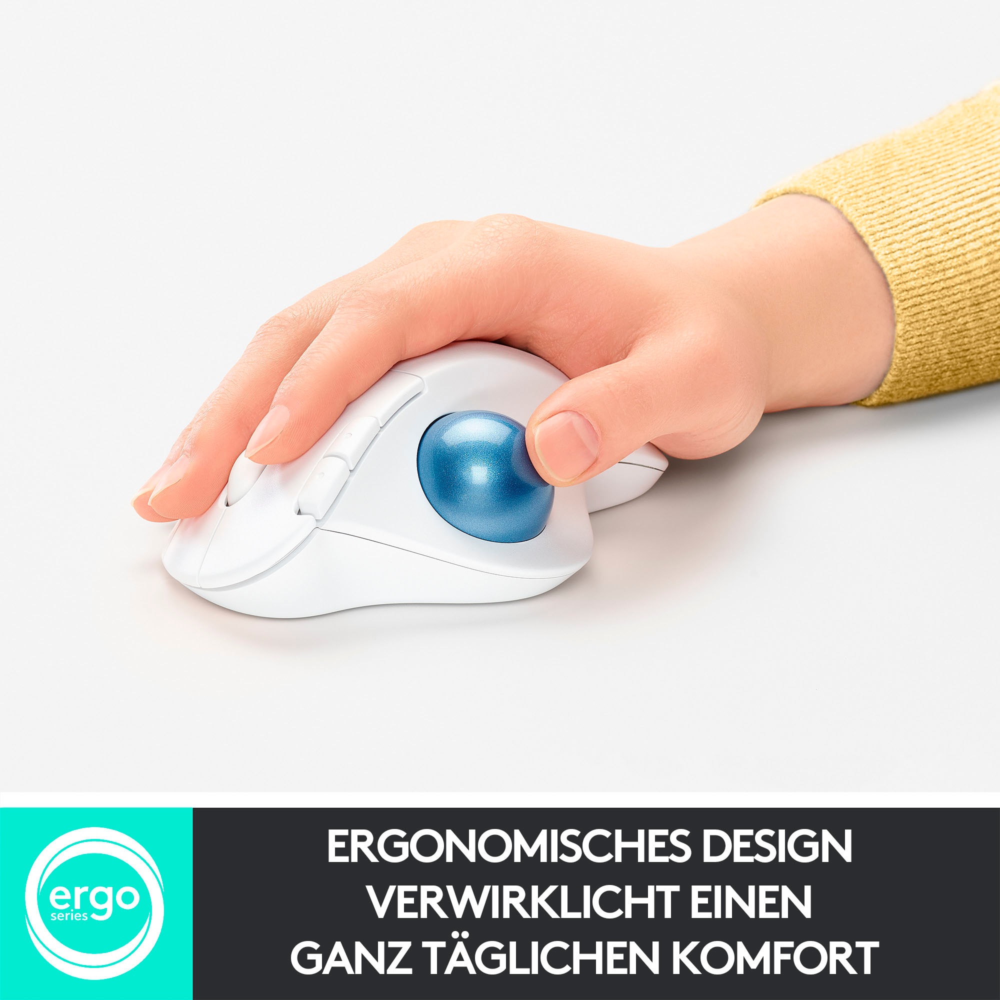 Logitech Maus »ERGO M575«, Bluetooth