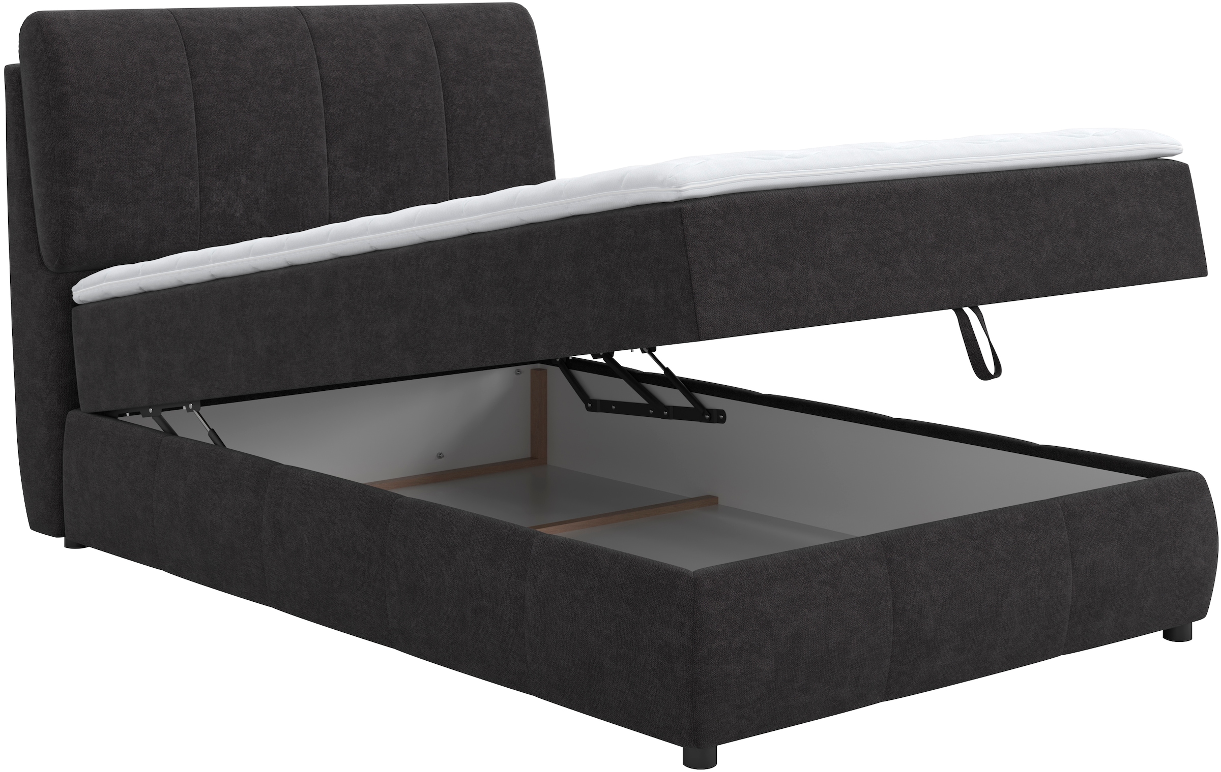 COTTA Boxbett »Cooper«, inkl. Topper, Bettkasten und verstellbarem Kopfteil