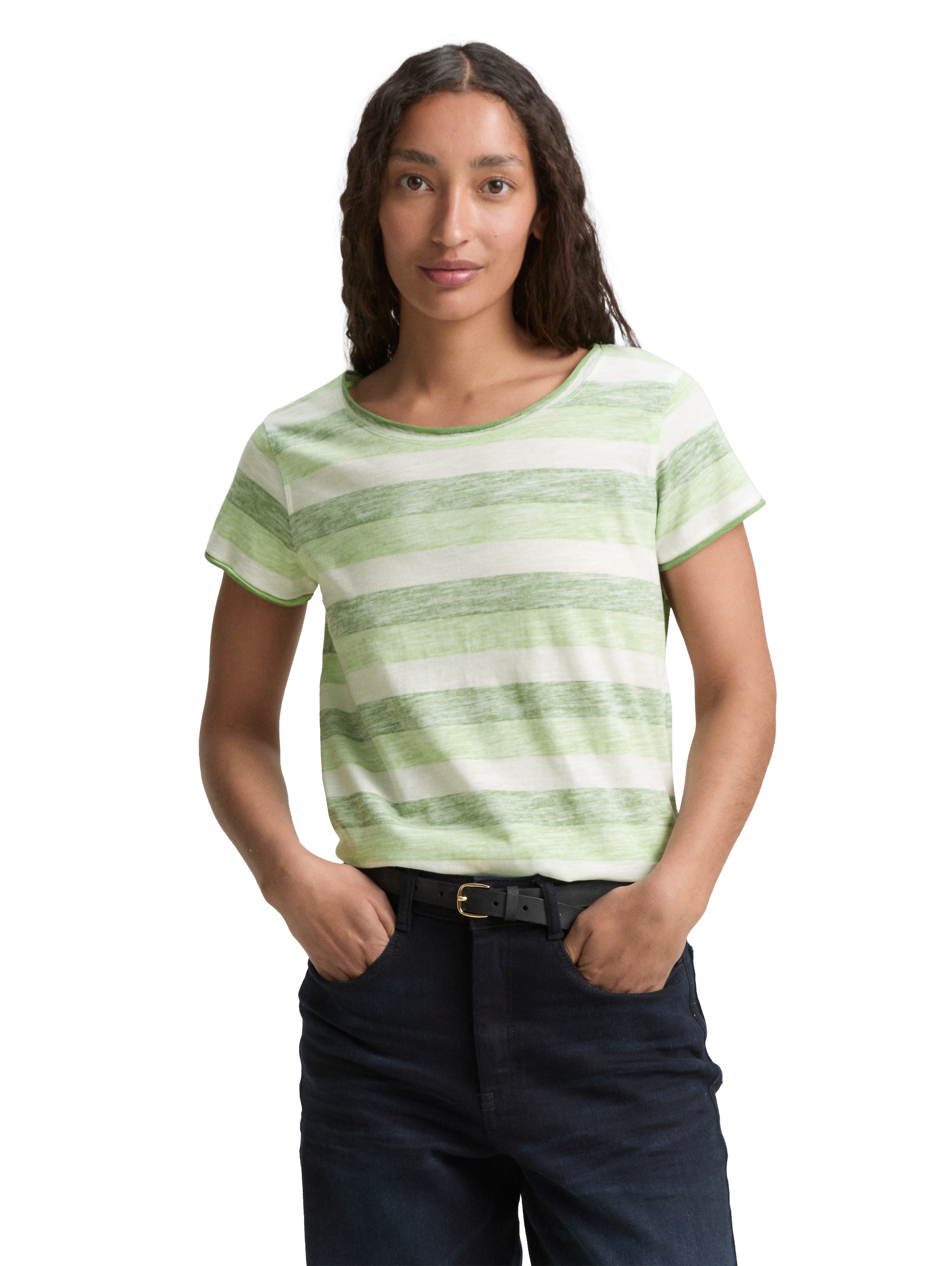 TOM TAILOR T-Shirt, mit All-Over Print