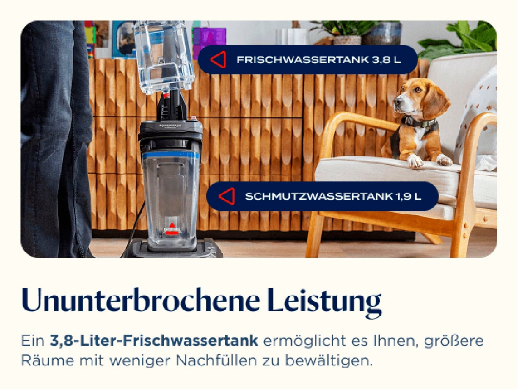 Bissell Teppichreinigungsgerät »PowerWash Hydrosteam«