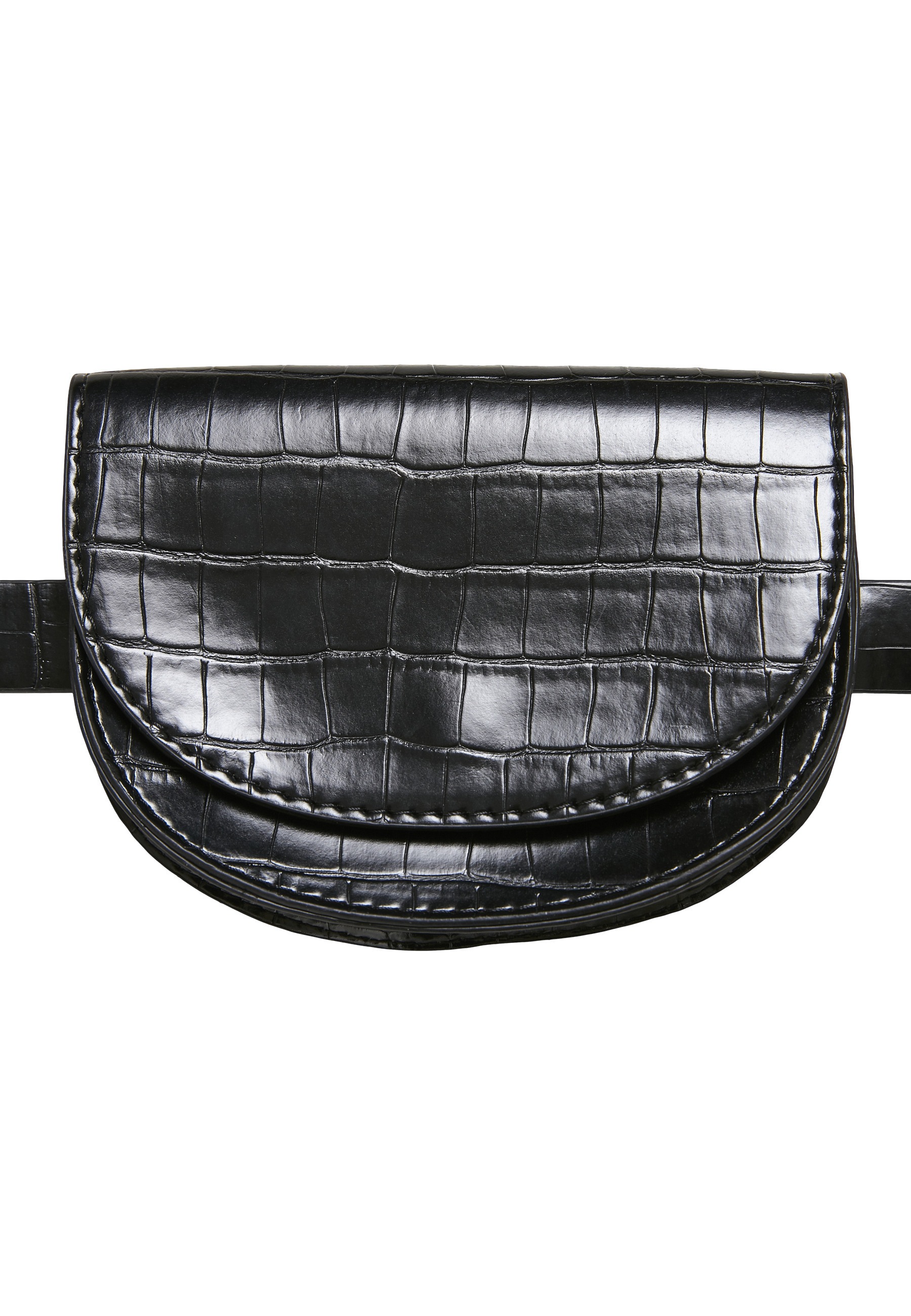 URBAN CLASSICS Mini Bag »Urban Classics Unisex Croco Synthetic Leather Double Beltbag«