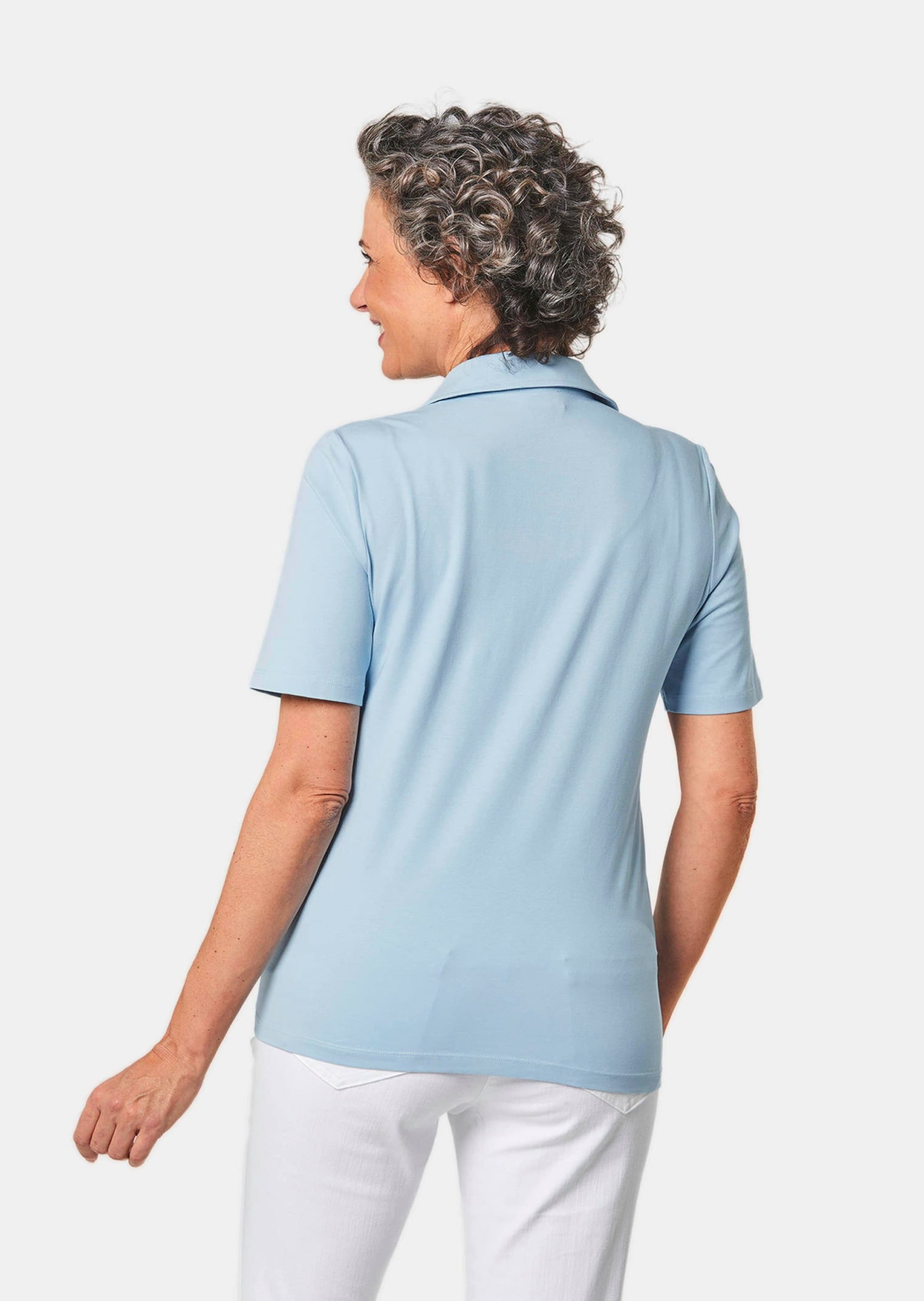 GOLDNER Poloshirt »Poloshirt Stretchbequemes Poloshirt«
