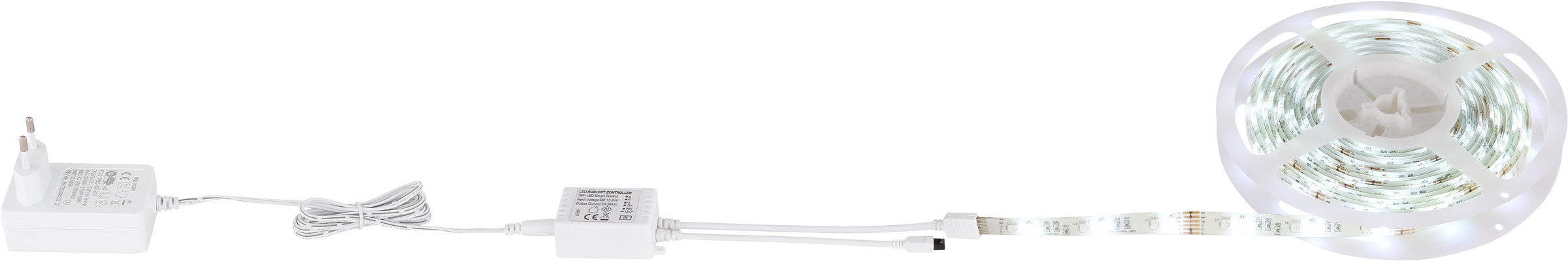 GLOBO LIGHTING LED Stripe »EDUARD«, Band/Farben fixierbar/kompatibel mit Smart Home und Alexa