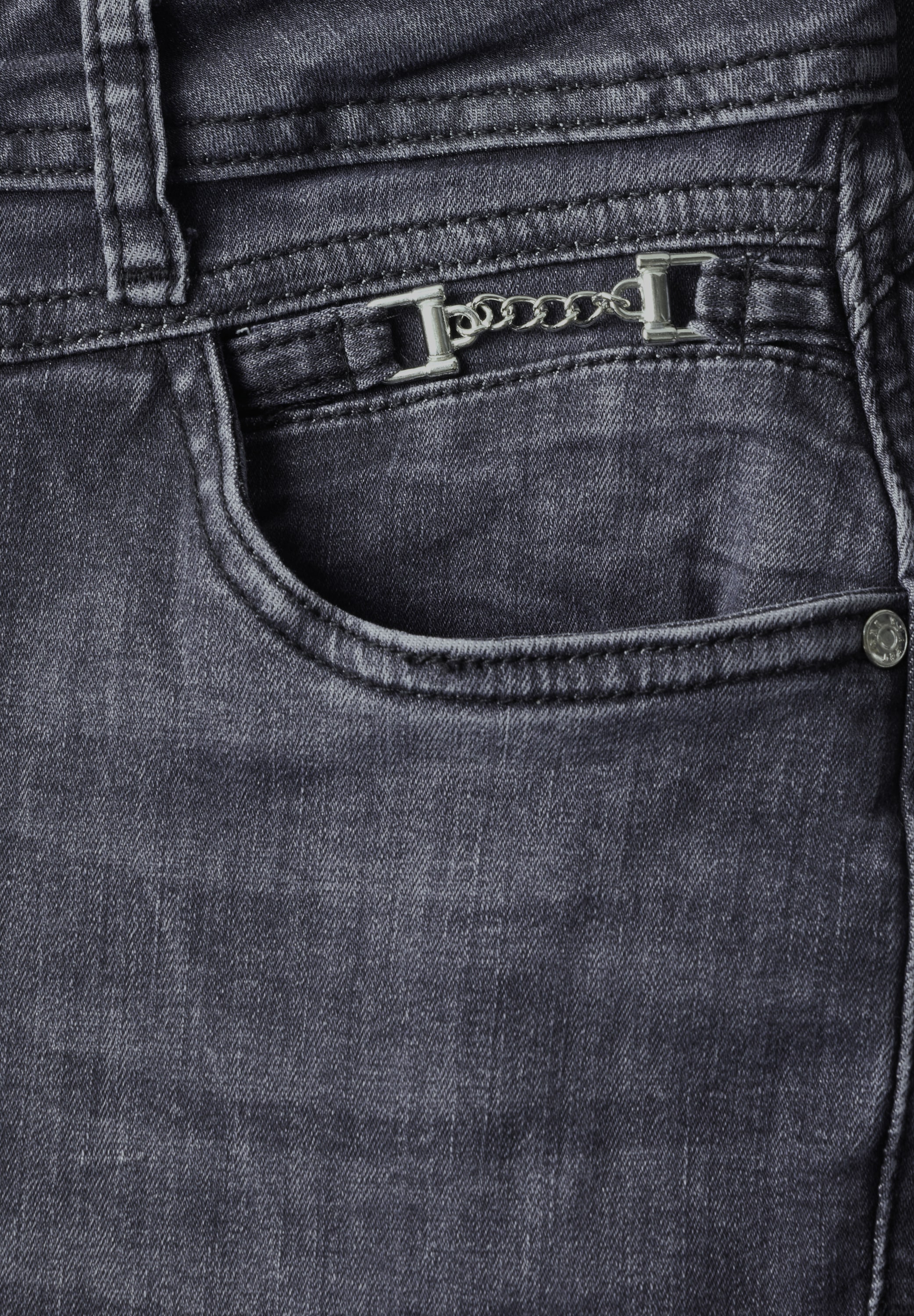 STREET ONE Comfort-fit-Jeans Middle Waist