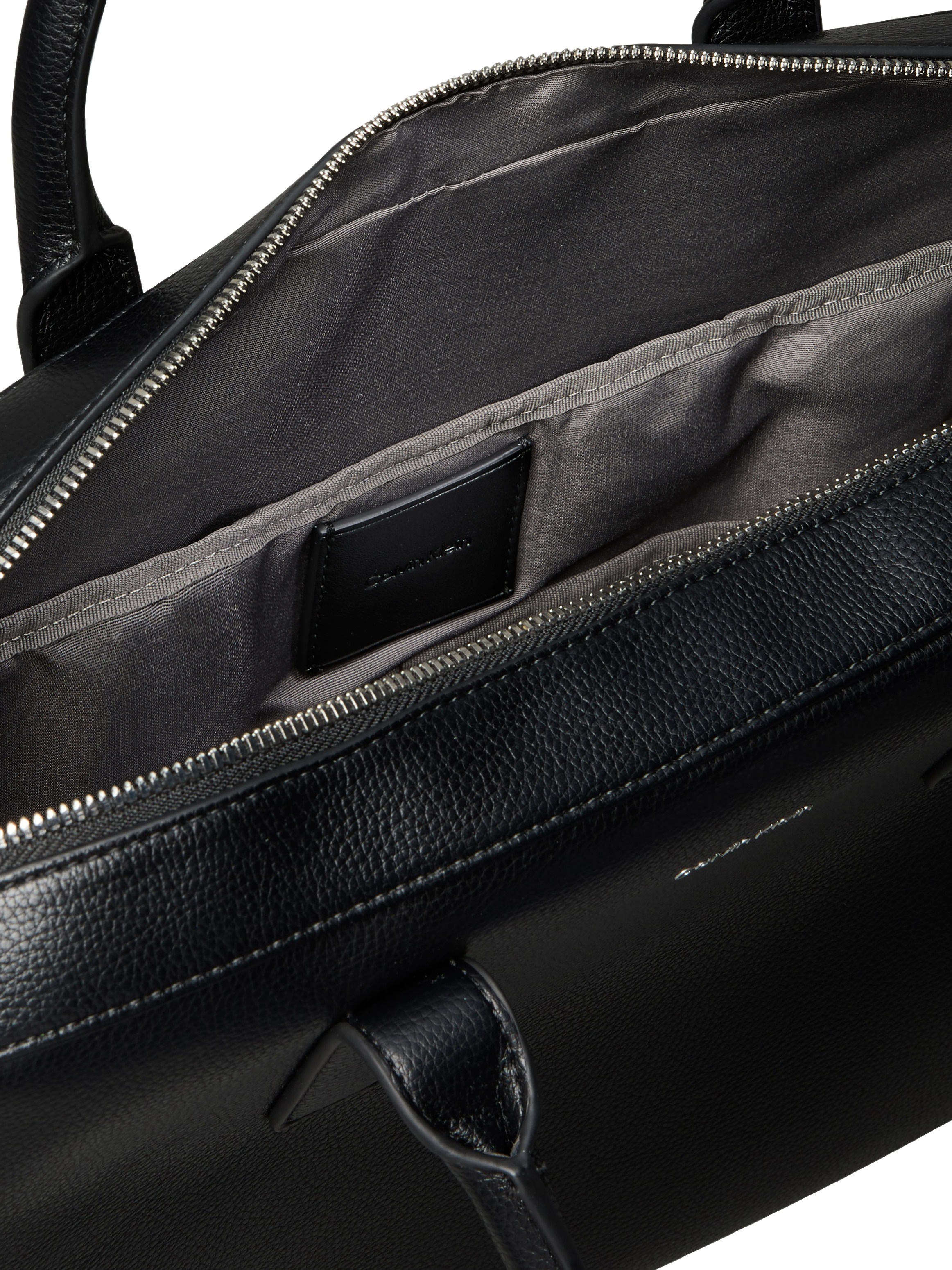 Calvin Klein Aktentasche »RAISED COMMUTER« Unisex Businesstasche, Laptoptasche, Umhängetasche mit Logoschriftzug