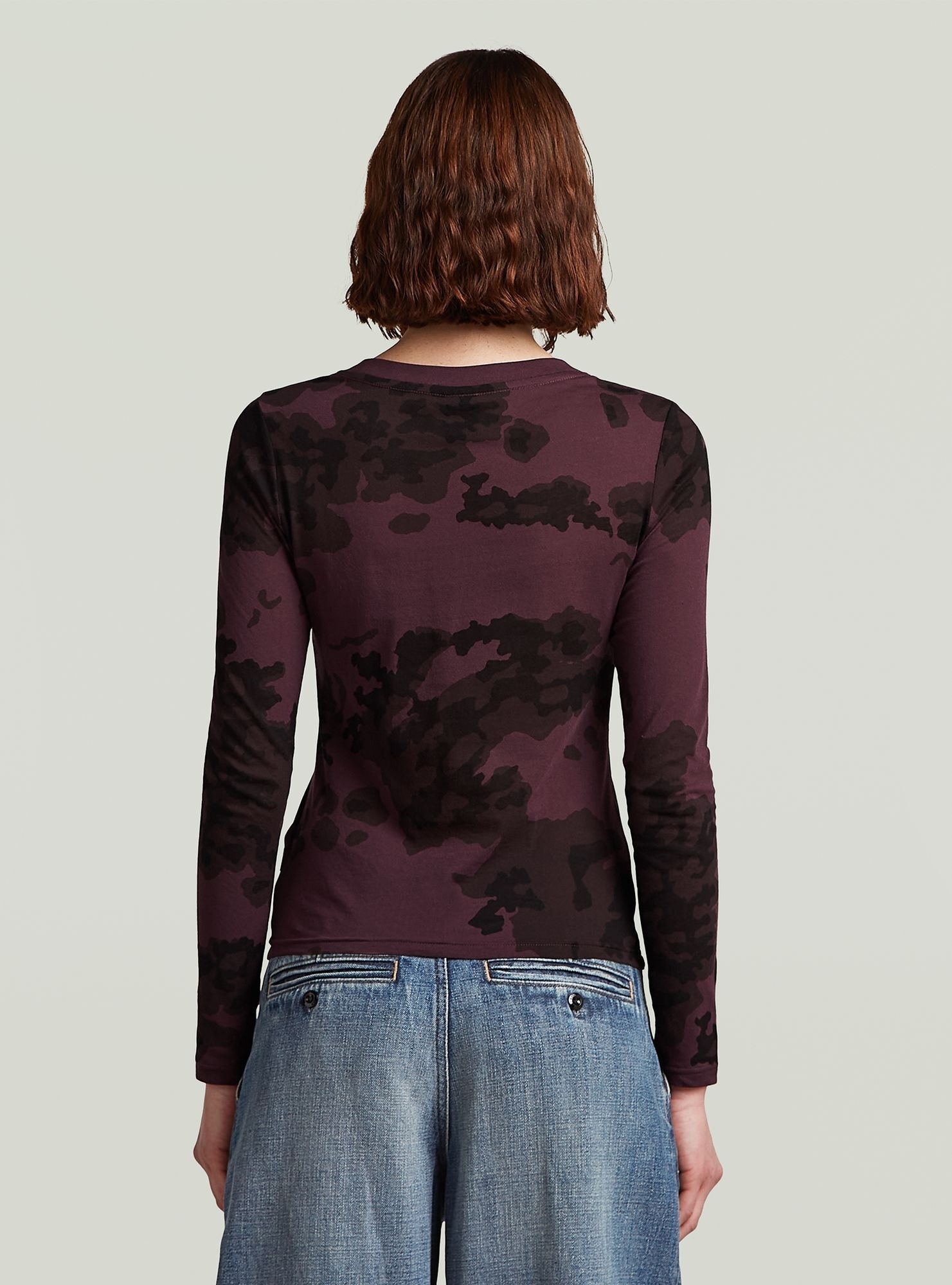 G-STAR T-Shirt "Allover Print Slim T-Shirt" günstig online kaufen