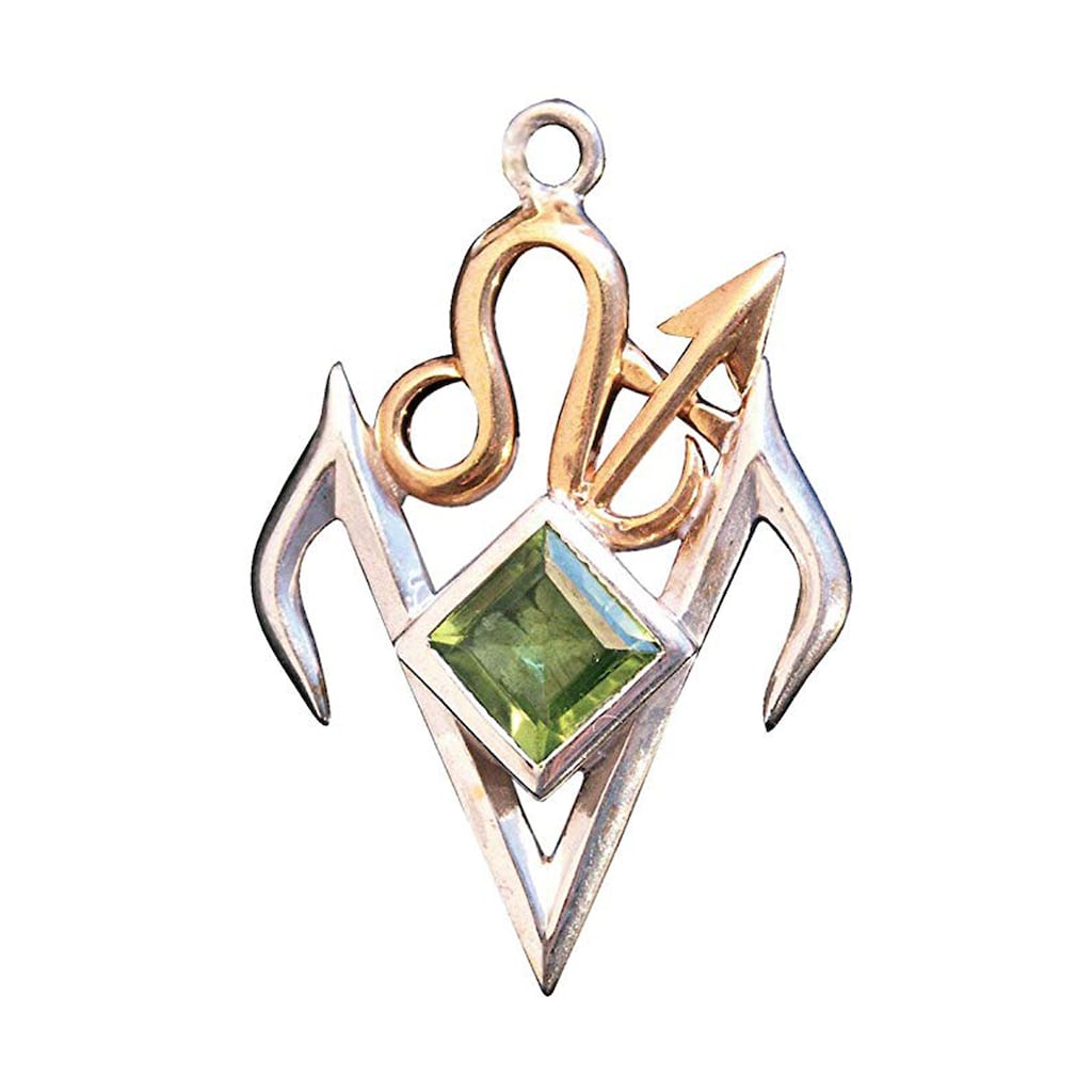 Adelia´s Amulett »Amulett Anhänger Briar Edelsteine mit Peridot Libera«