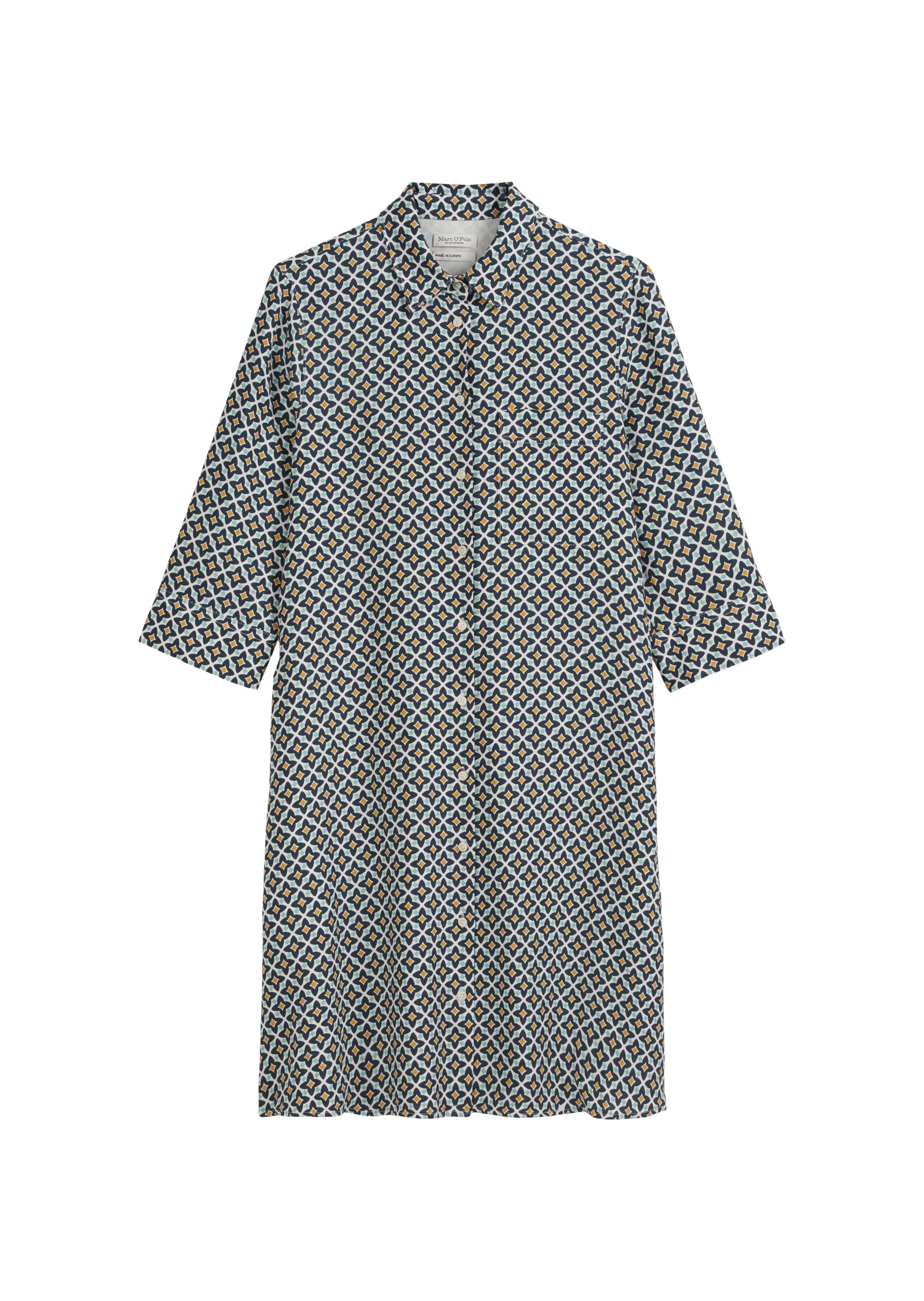 Marc O'Polo Midikleid »mit Print-Muster«