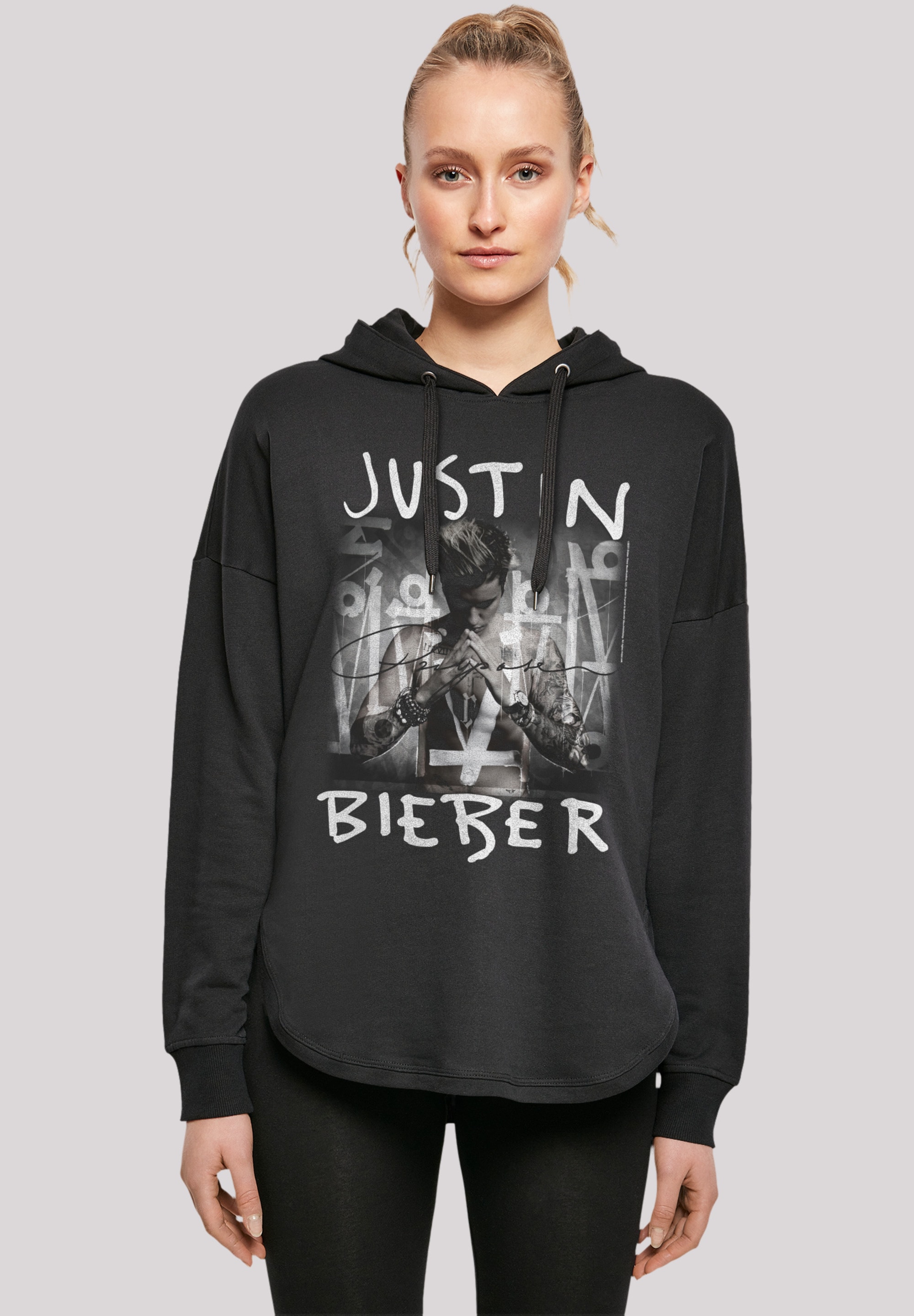 F4NT4STIC Kapuzenpullover "Justin Bieber Purpose Album Cover", Premium Qual günstig online kaufen