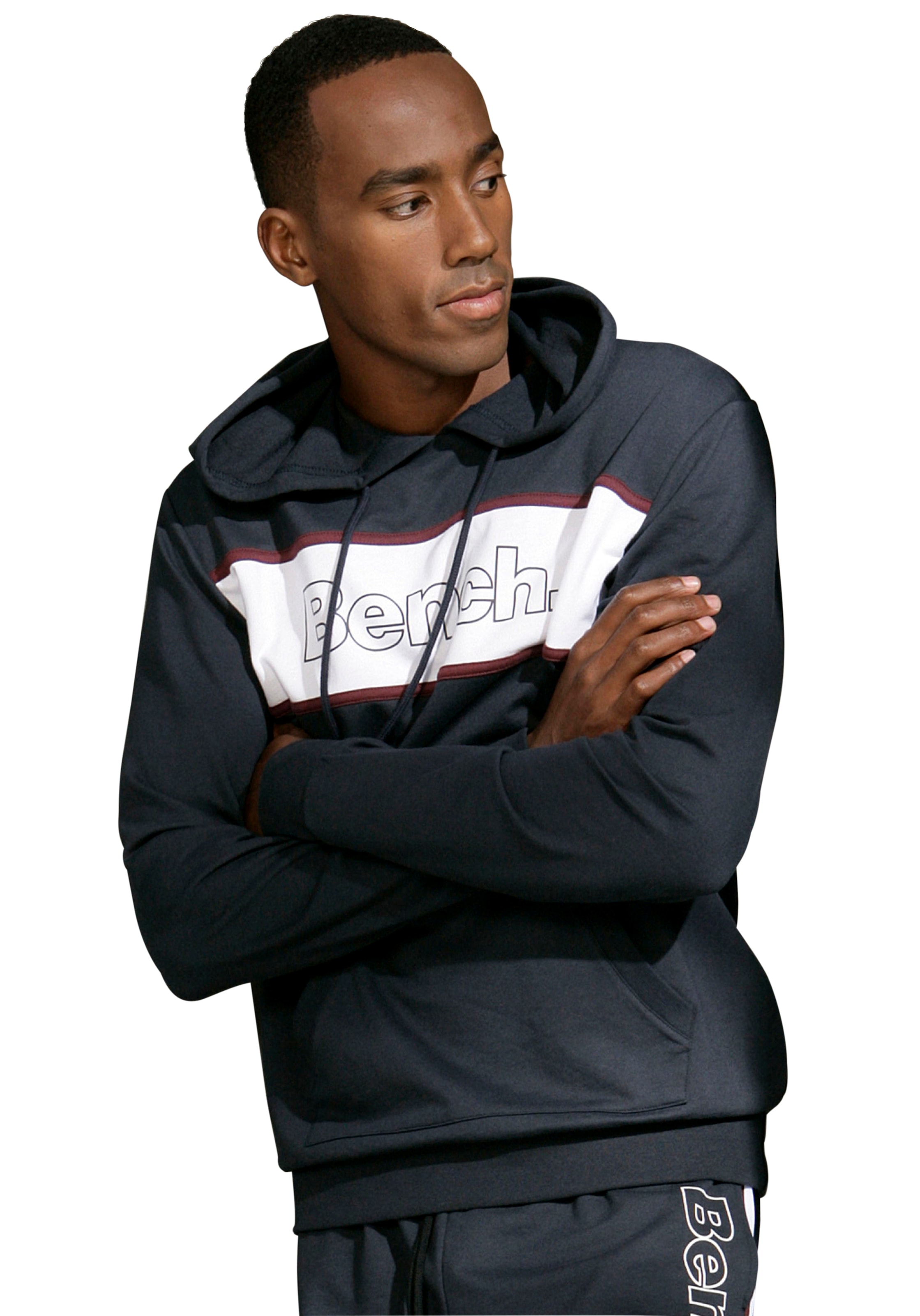 Joop Jeans Sweatshirt »Stefano«, Overlocknähten kaufen ▷ BAUR (1 mit | tlg.)