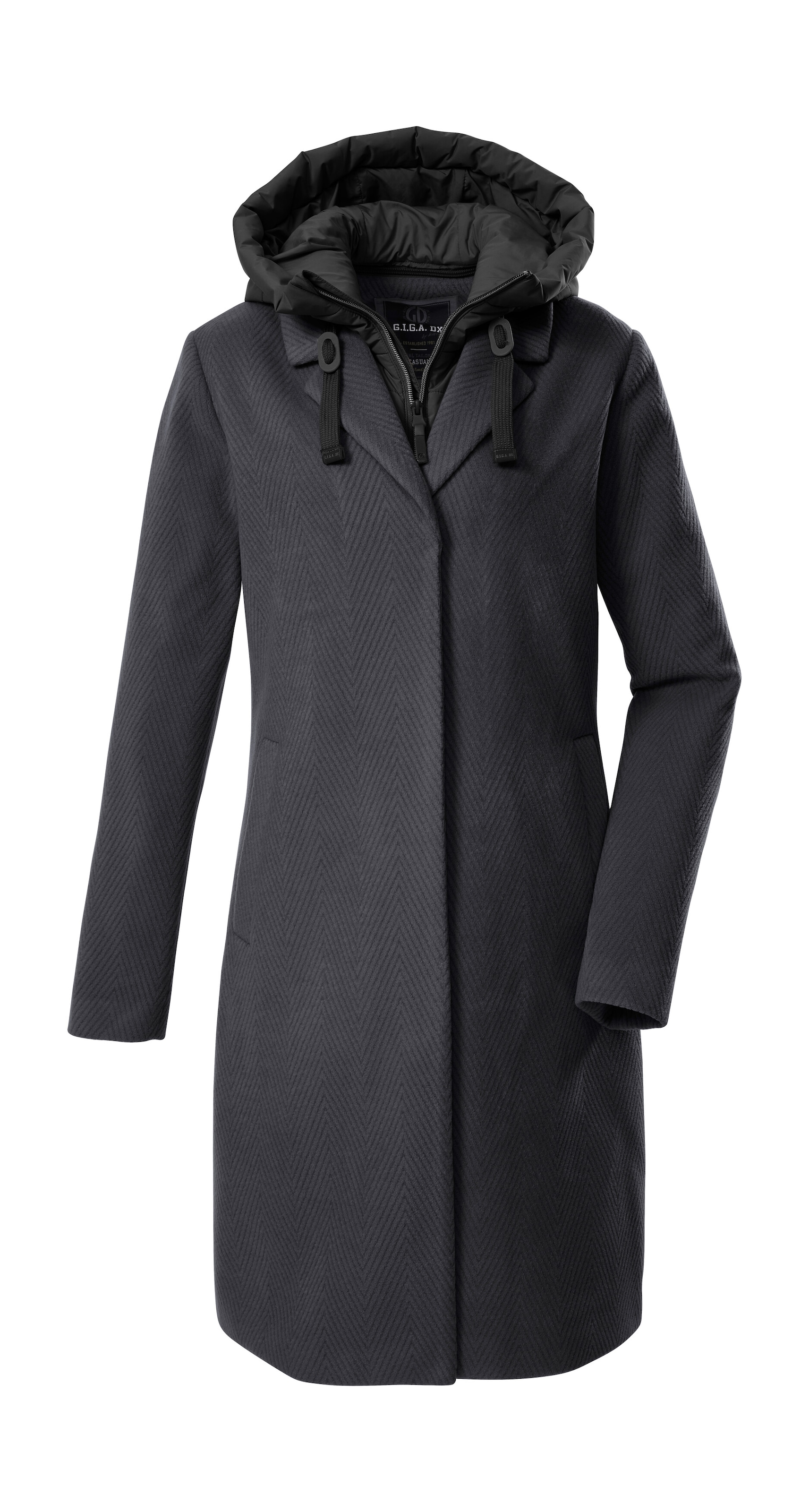 G.I.G.A. DX by killtec Parka "GW 20 WMN PRK" Windabweisender Damen Parka mit abnehmbarer Kapuze und Gilet