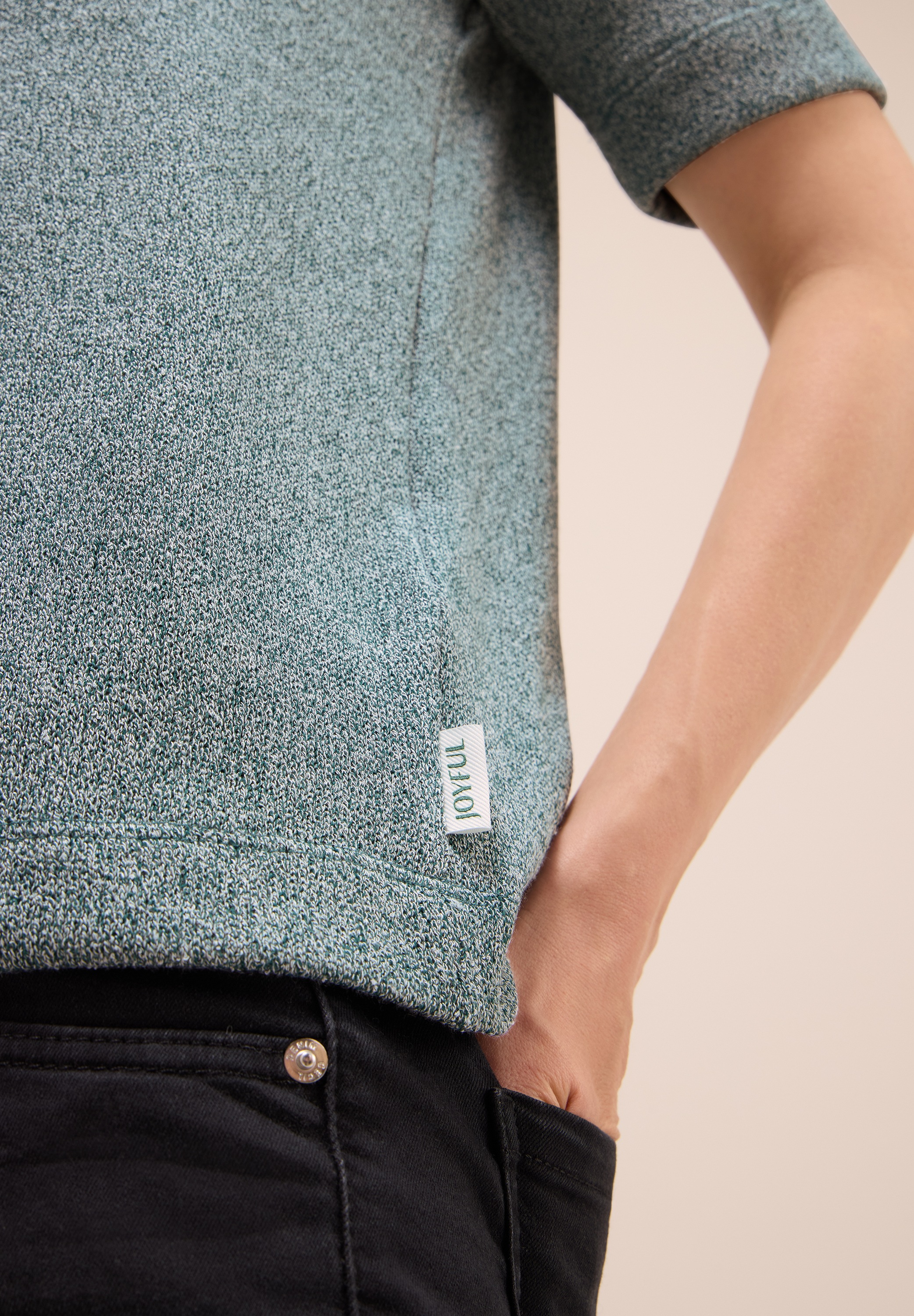 Thumbnail - Cecil T-Shirt, in feiner Strick Optik