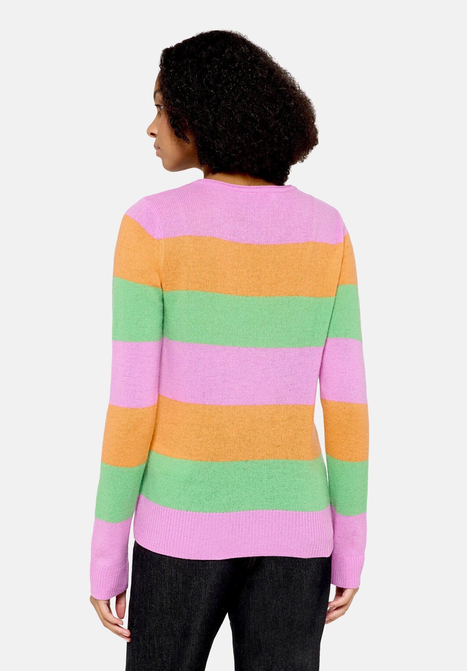 Cartoon Strickpullover »Damen mit Rundhalsausschnitt« 1 tlg.