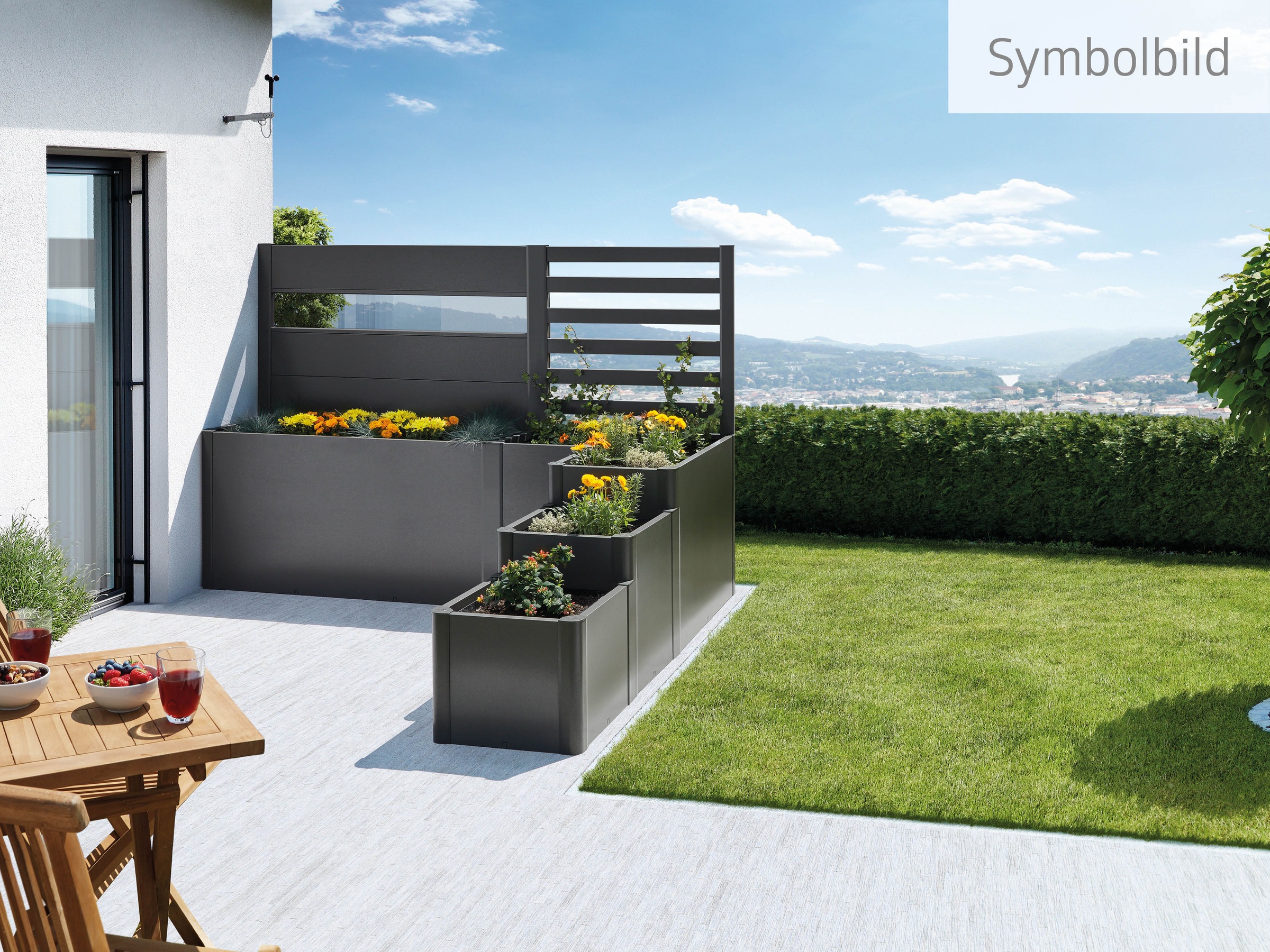 Biohort Hochbeet "DAVINCI Version 2, verschiedene Farben" 249x200x168 cm, a günstig online kaufen