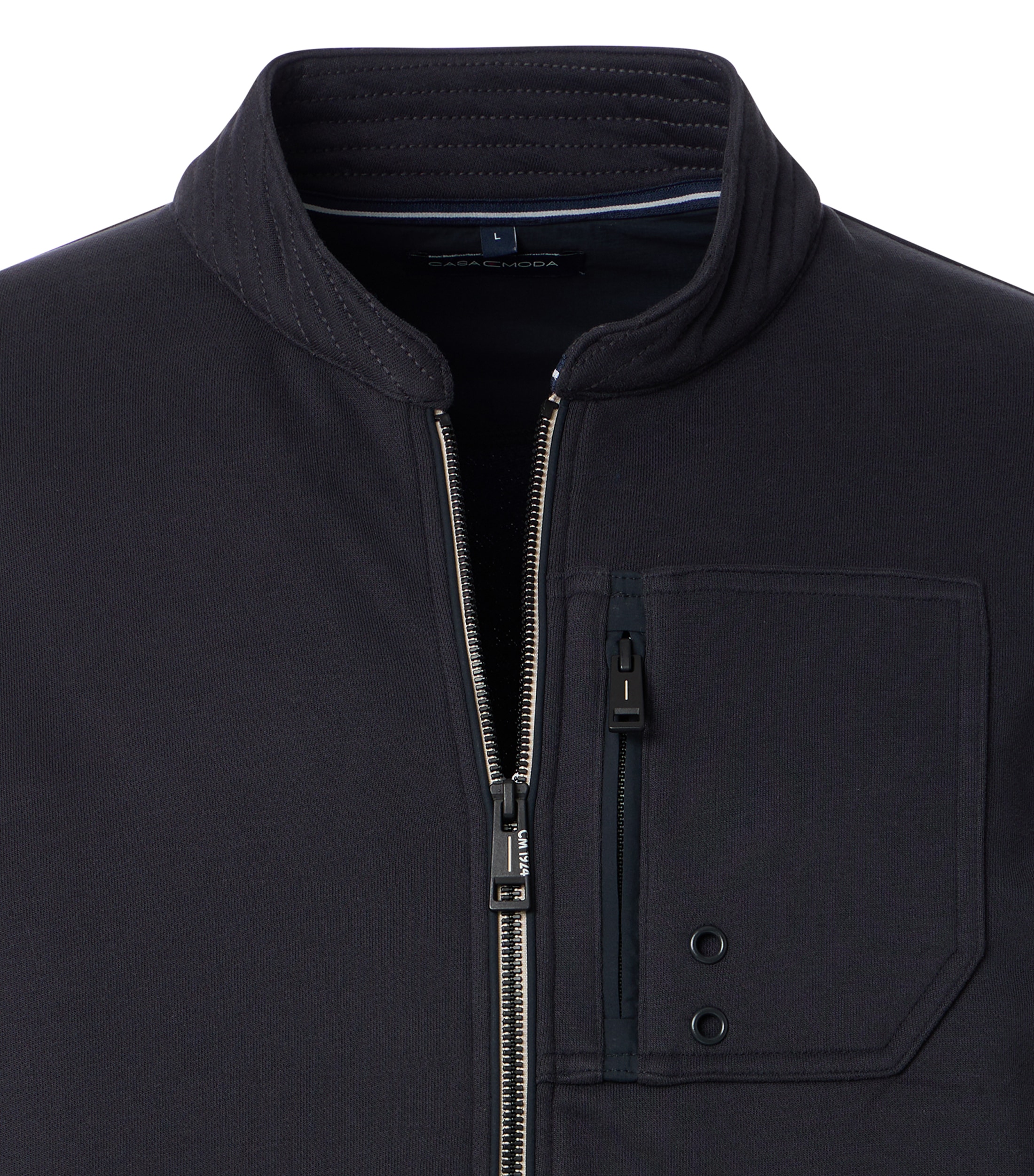 CASAMODA Sweatjacke »CASAMODA Sweatjacke uni«