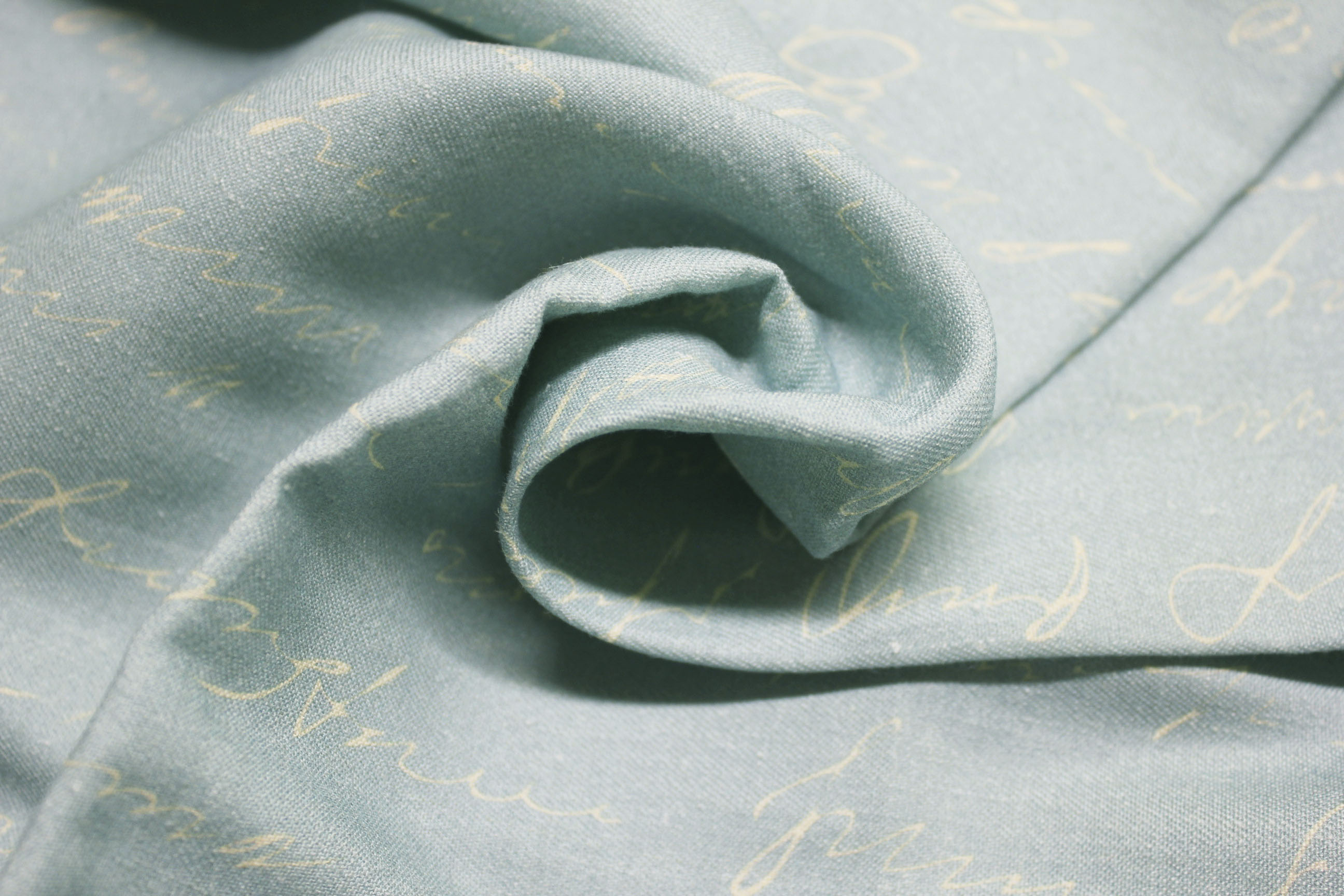 Thumbnail - Adam Tischdecke "Scribble" aus Leinen und Bio-Baumwolle,Made in Germany