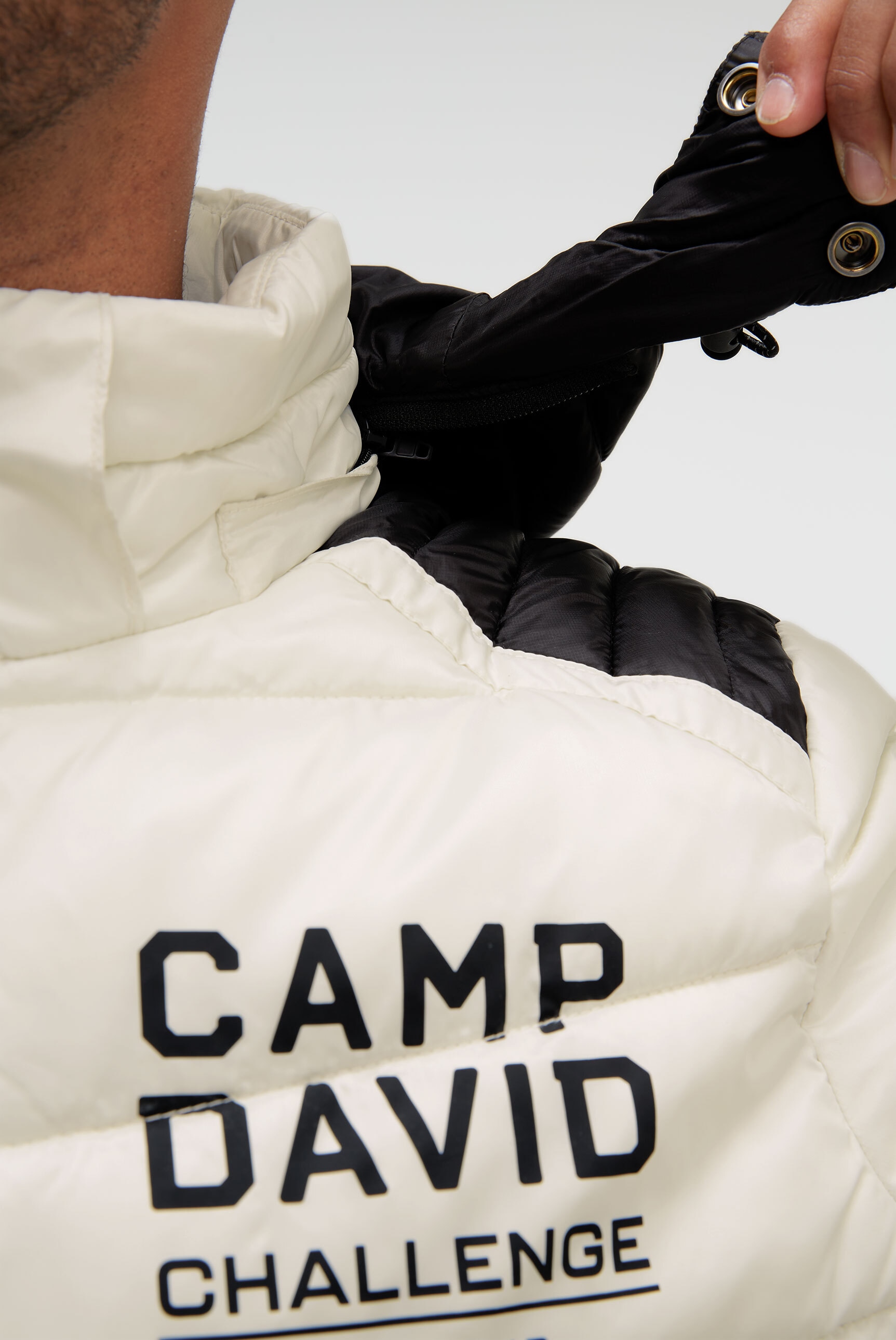 CAMP DAVID Winterjacke, mit Kapuze, mit abtrennbarer Kapuze