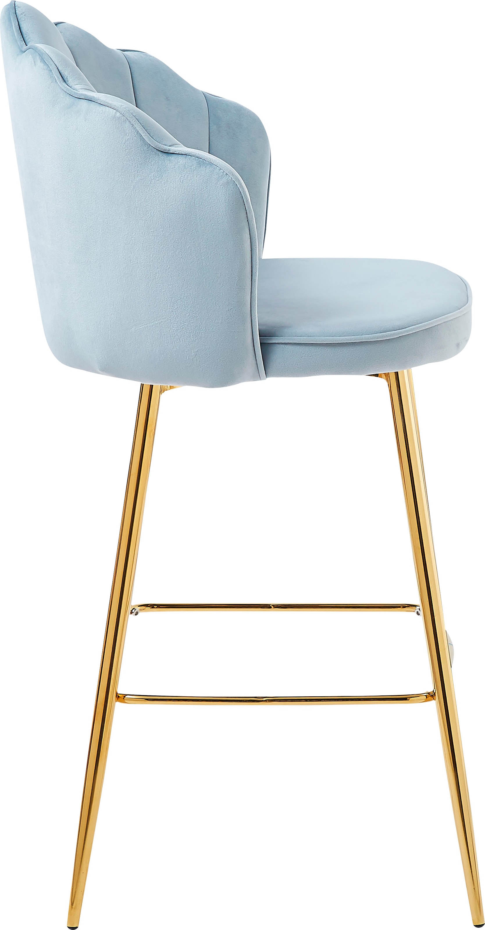 SalesFever Barhocker »Clam«, (Set, 2er Set), extravagantes Muscheldesign