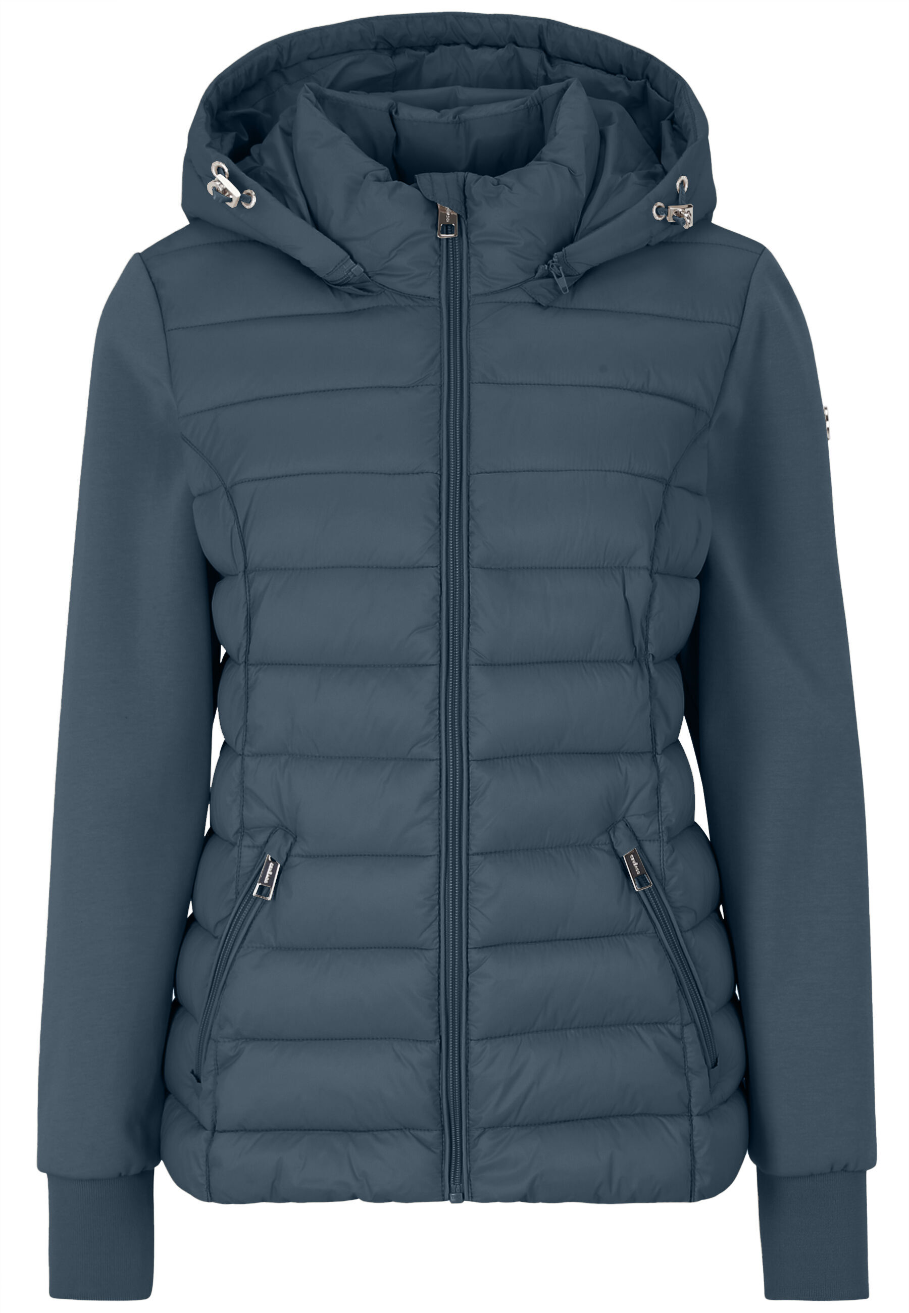 New View Steppjacke "Sophia" mit Kapuze mit weitenregulierbarer Kapuze