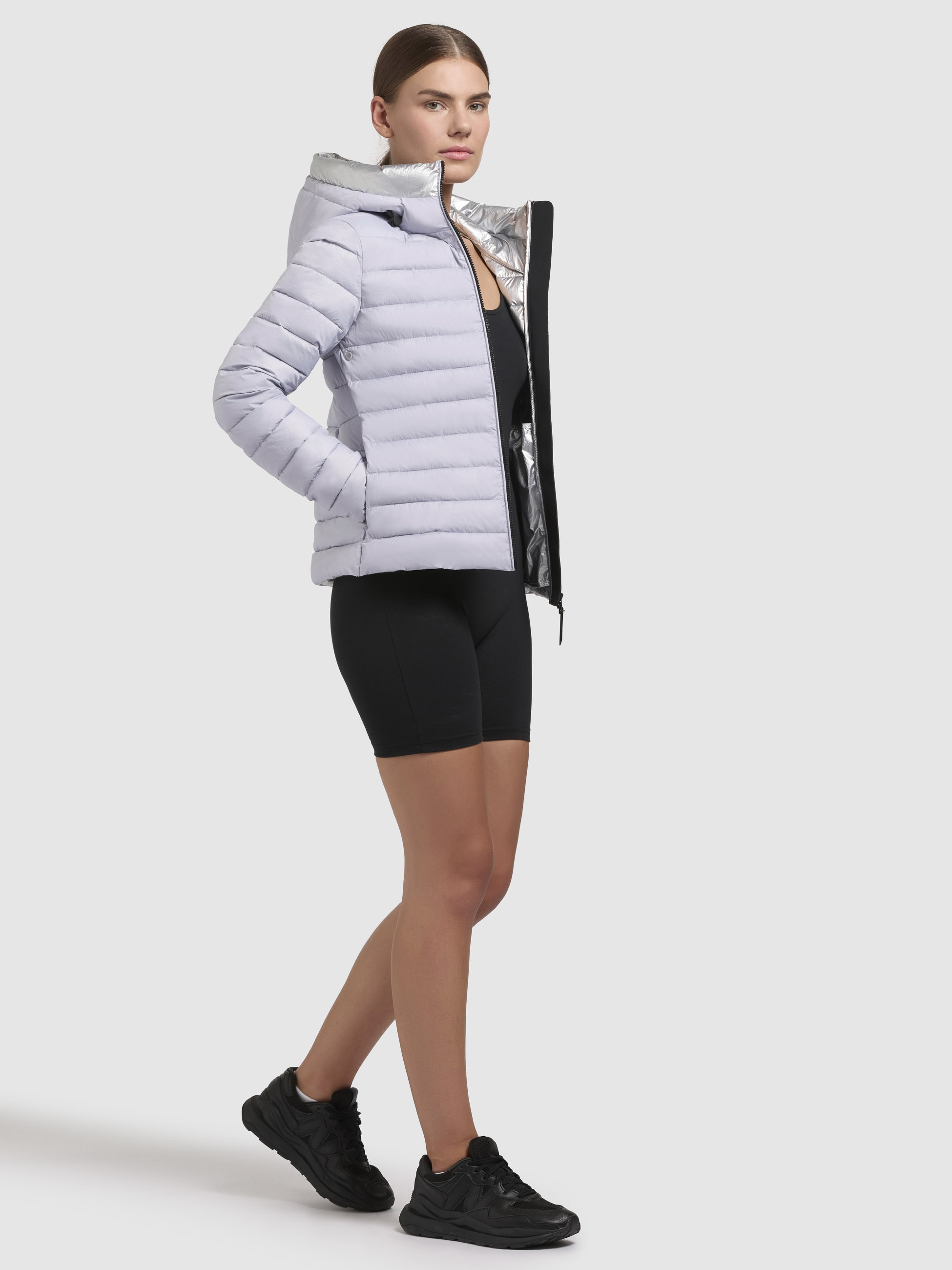 khujo Steppjacke »VRONI«, mit Kapuze
