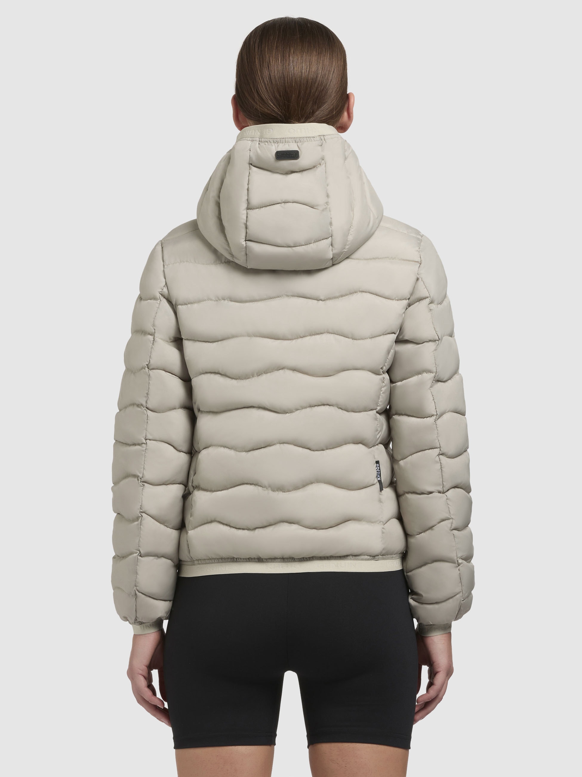 khujo Steppjacke »NARGO«, mit Kapuze