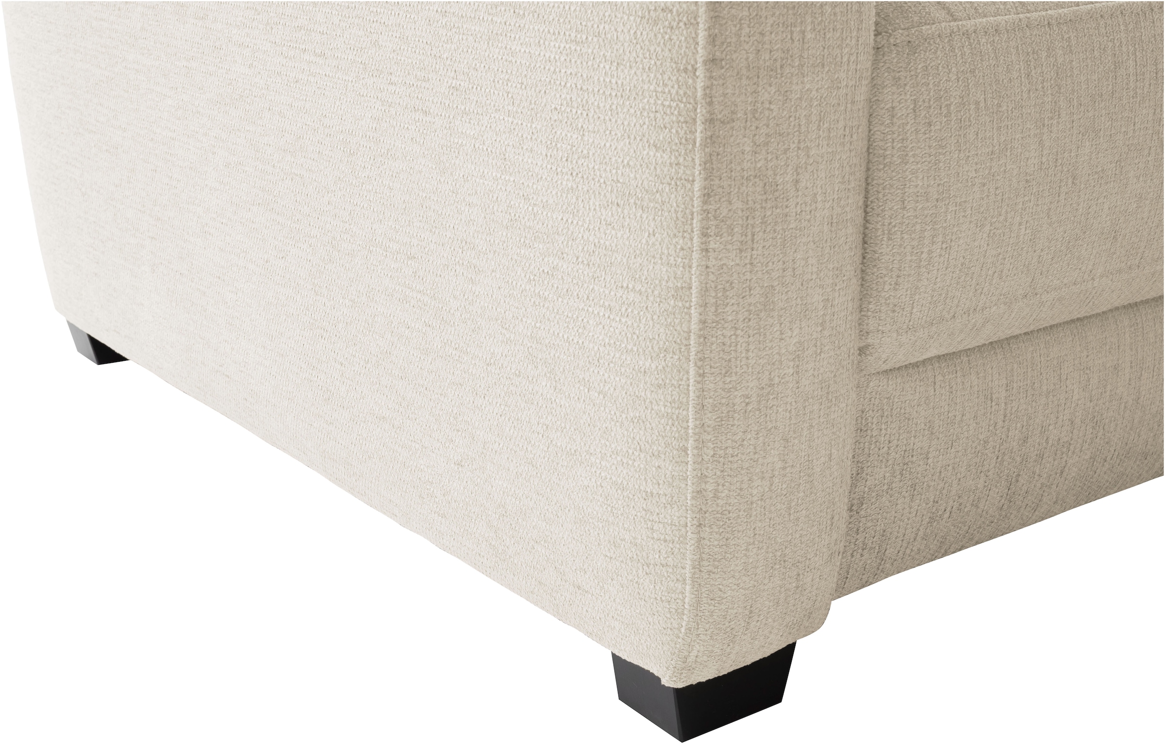 Mr. Couch Ecksofa »Pierre, L-Form mit Taschenfederkern«, mit DuraSpring-Taschenfederkern bis 140 kg belastbar