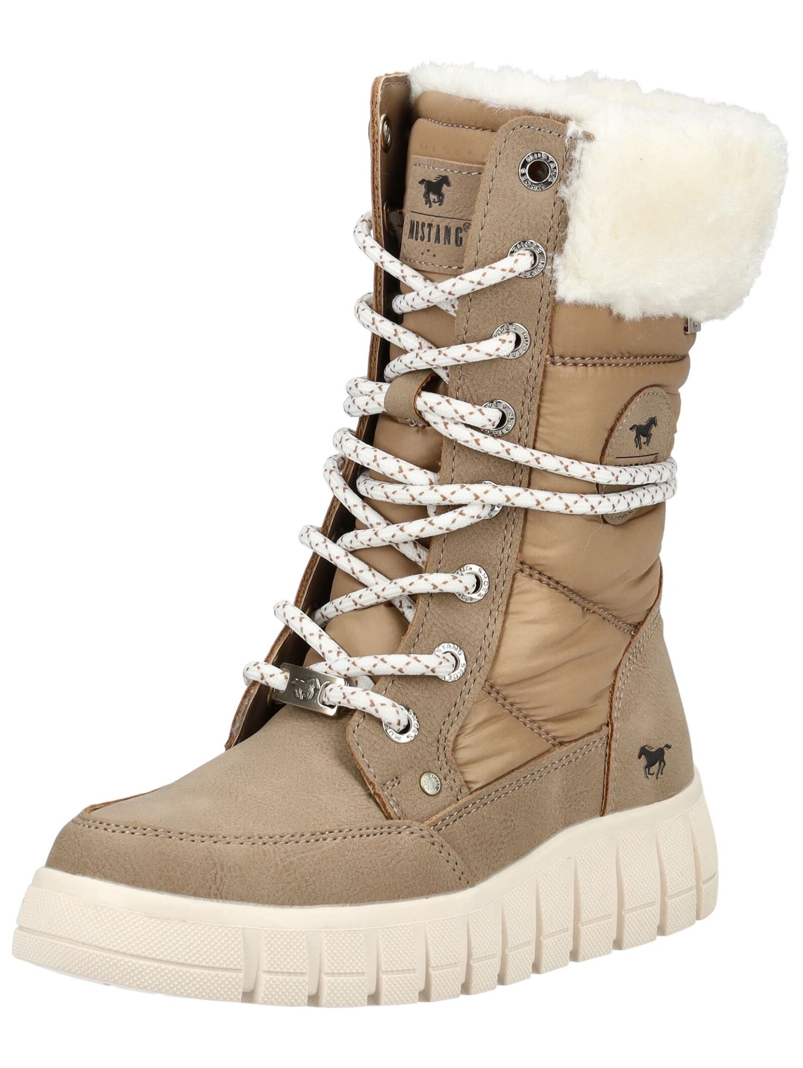 Mustang Shoes "Mustang Shoes Stiefelette Lederimitat/Textil"