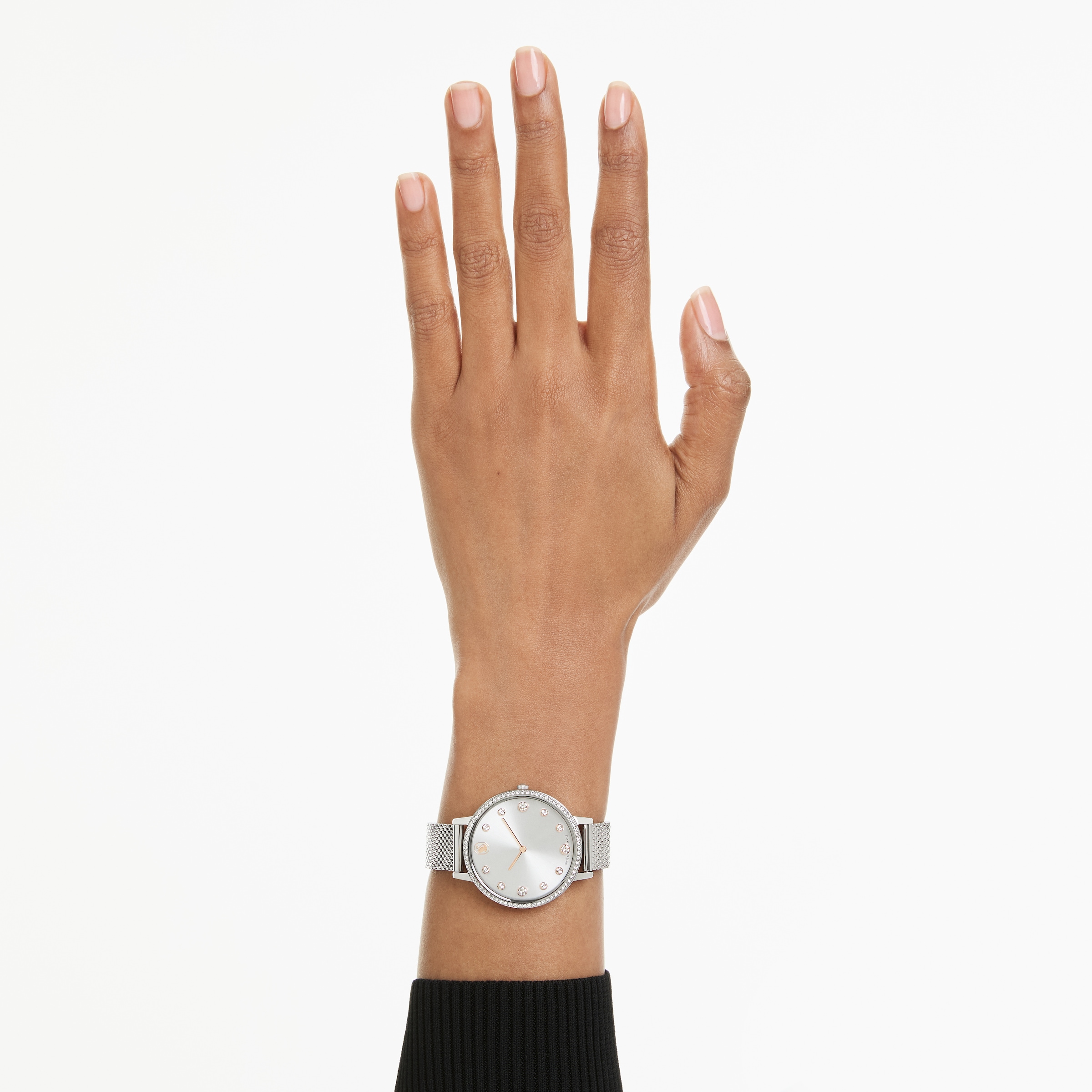 Swarovski Quarzuhr »CLARICA« Armbanduhr, Damenuhr, Swiss Made, Edelstahlarmband, analog