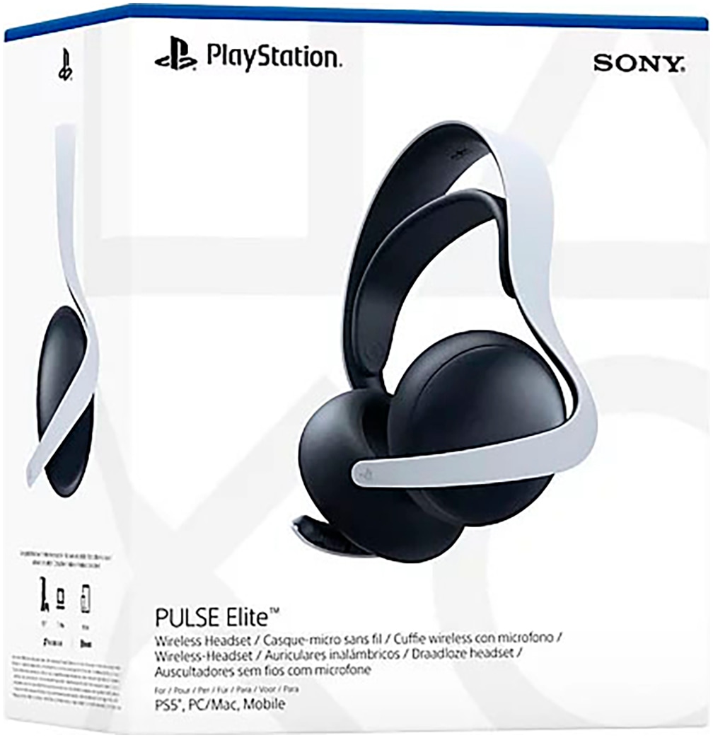 PlayStation 5 Gaming-Headset »PULSE Elite™ Wireless-Headset«, Bluetooth, Rauschunterdrückung-Stummschaltung-Multi-Point-Verbindung