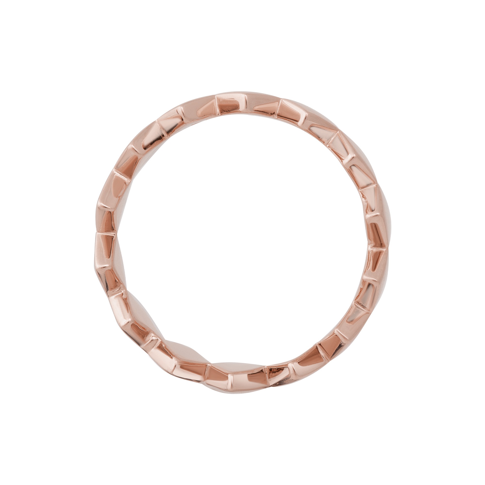 CAÏ 048 Stack Story Damenring Rot 15,5 2