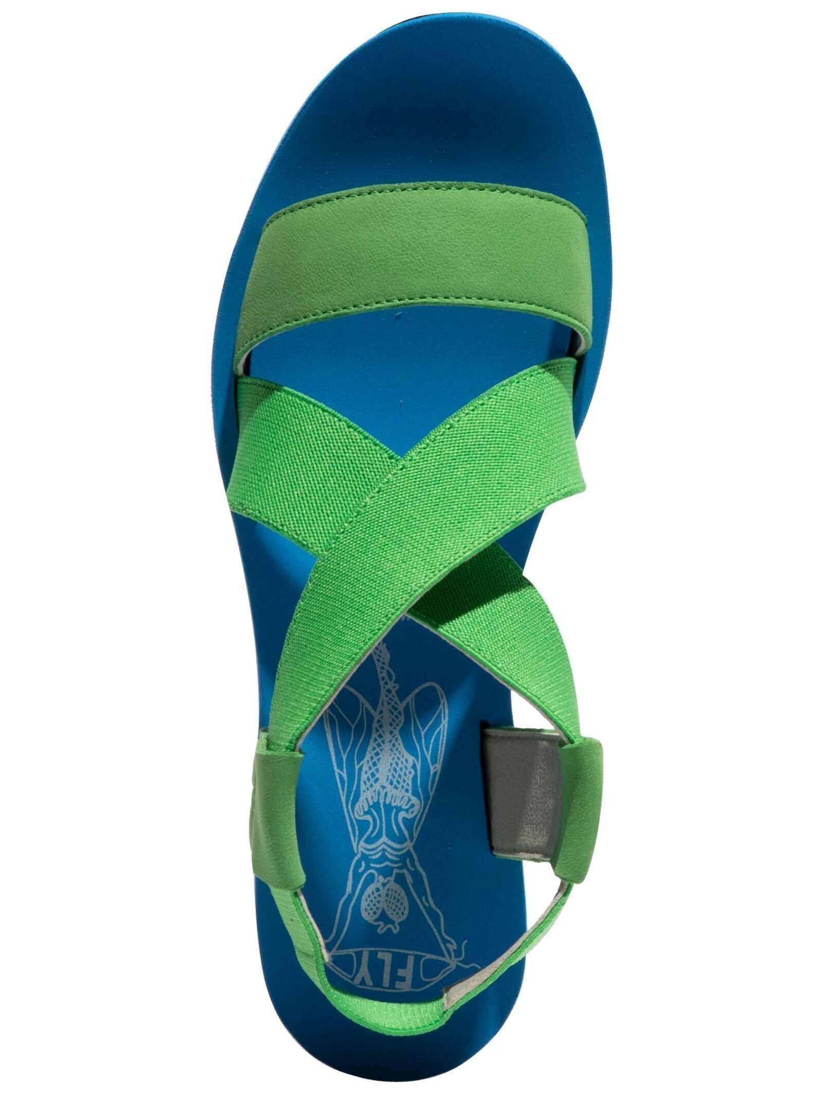 Fly London Keilsandalette »Fly London Sandalen Leder/Textil«