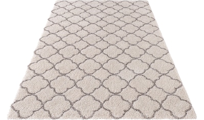 MINT RUGS Hochflor-Teppich »Luna«, rechteckig, 35 mm Höhe, Geometrisches Muster,... kaufen