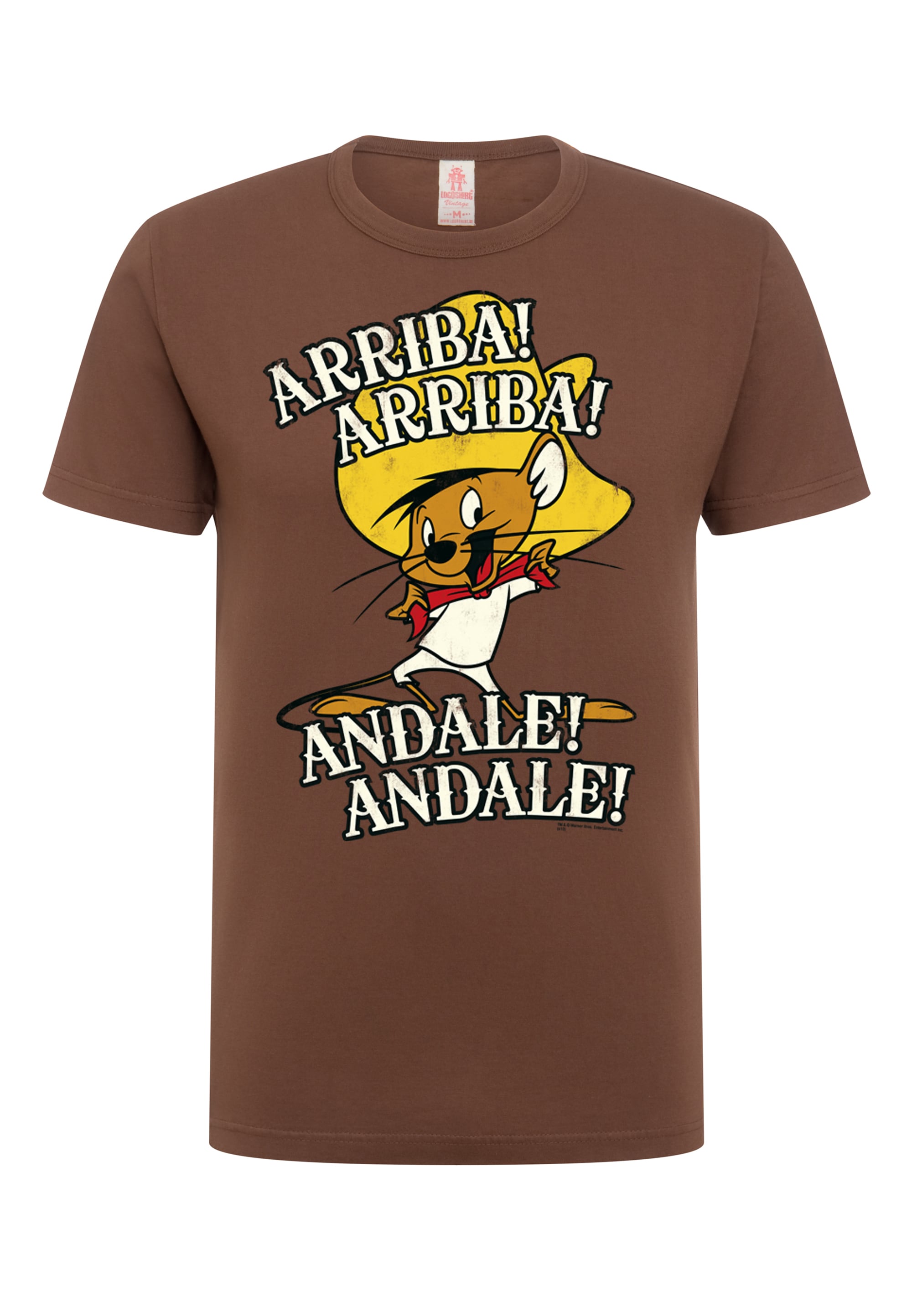 LOGOSHIRT T-Shirt »Looney Tunes mit lizenziertem Speedy Gonzales«, ▷ für - | BAUR Print