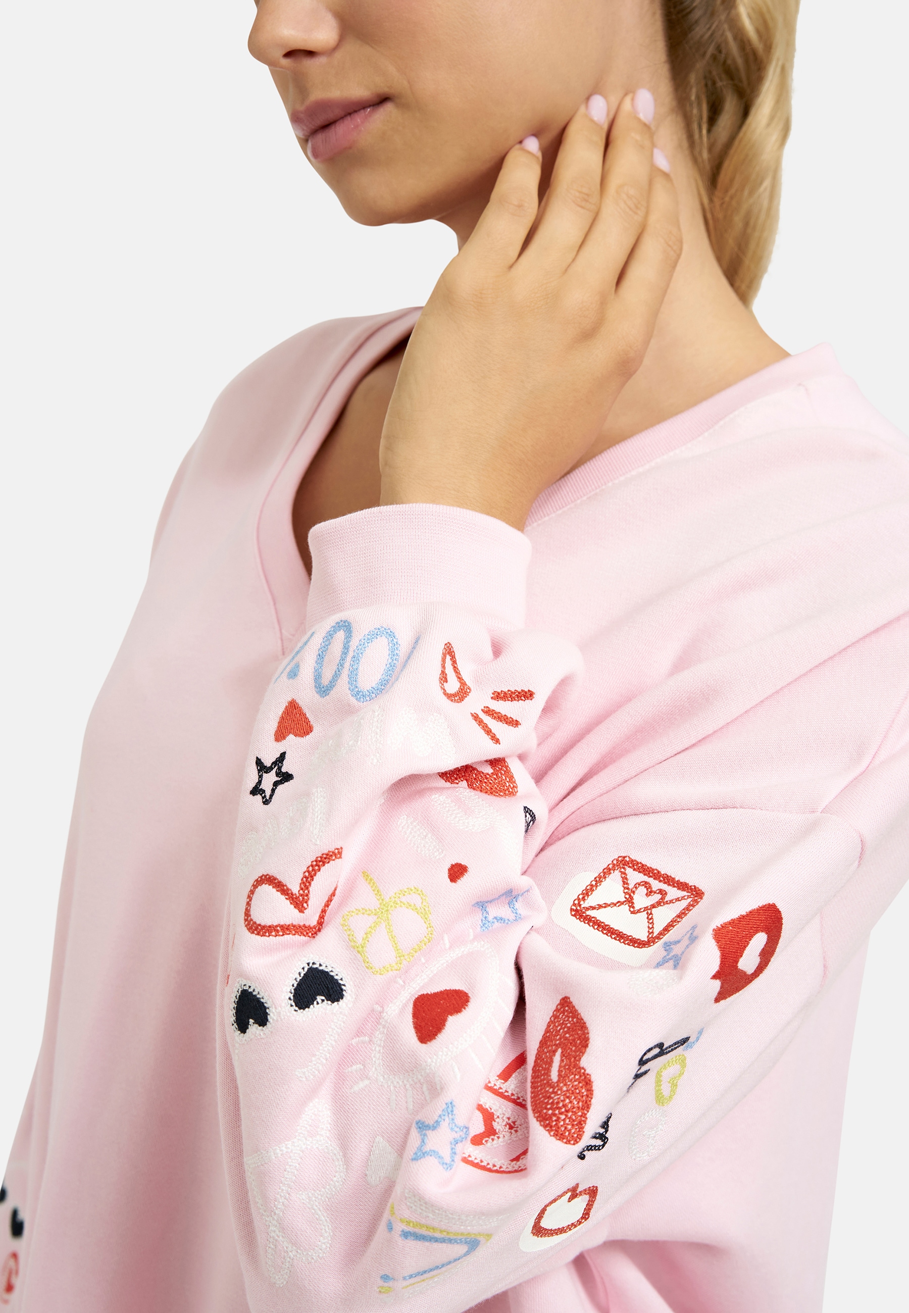 Smith & Soul Sweater , mit überschnittener Schulter & Seitenschlitze
