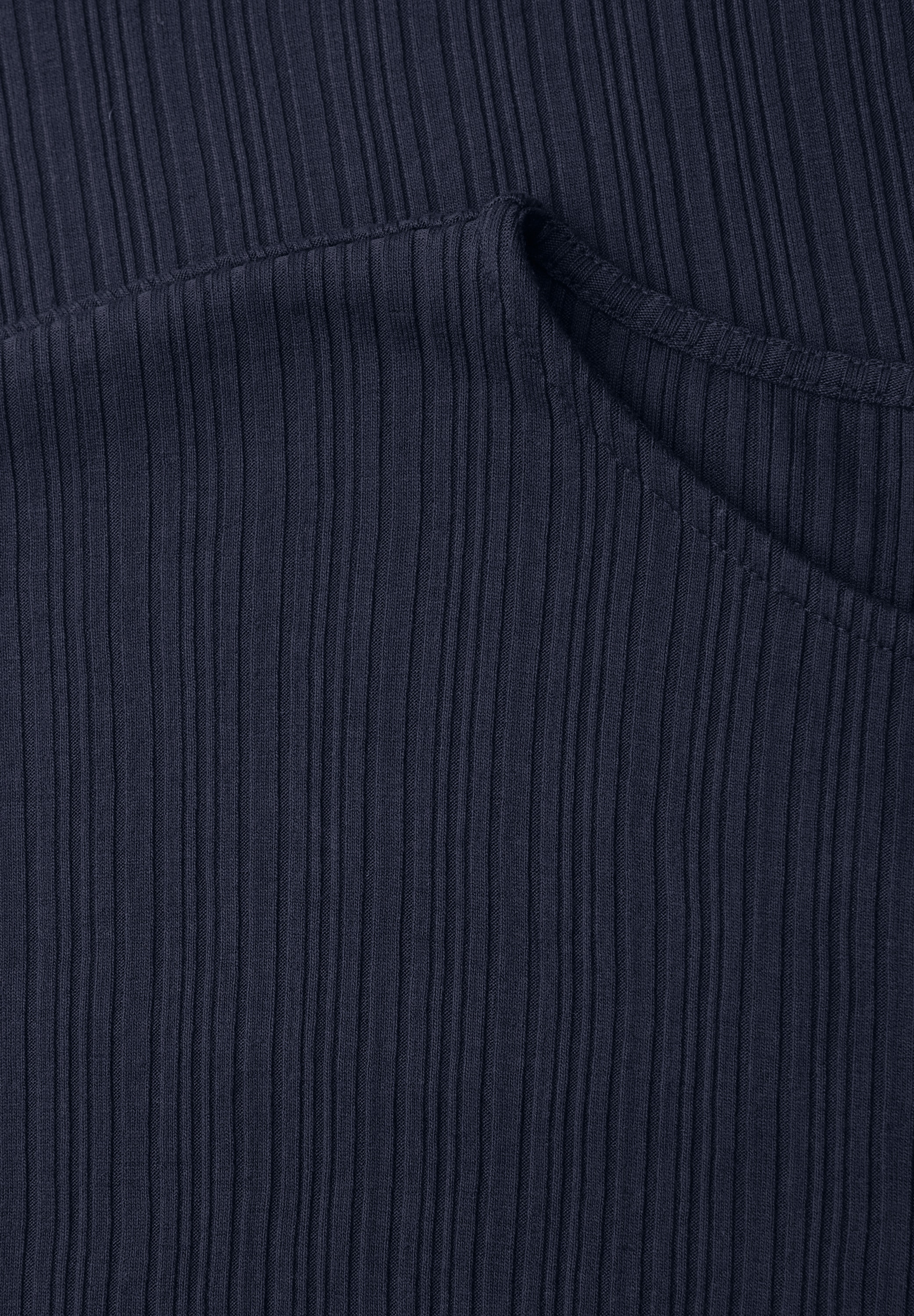 STREET ONE Jerseykleid Ohne Taschen mit Rundhalsausschnitt