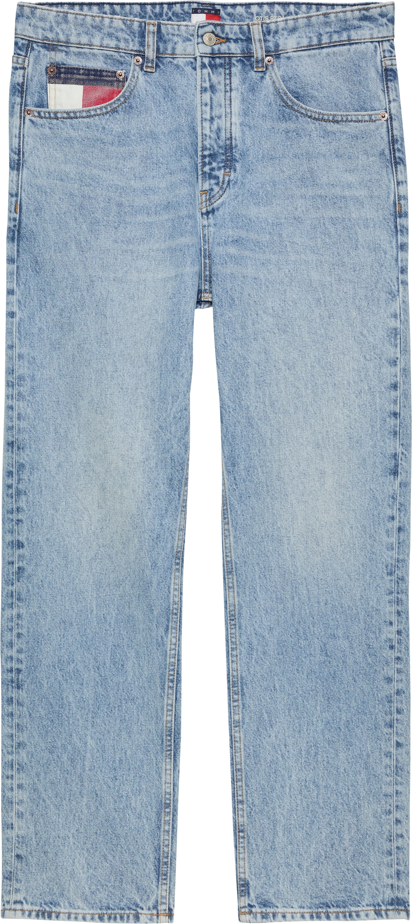 Tommy Jeans Regular-fit-Jeans »Otis Regular Straight«, Mit Gürtelschlaufen