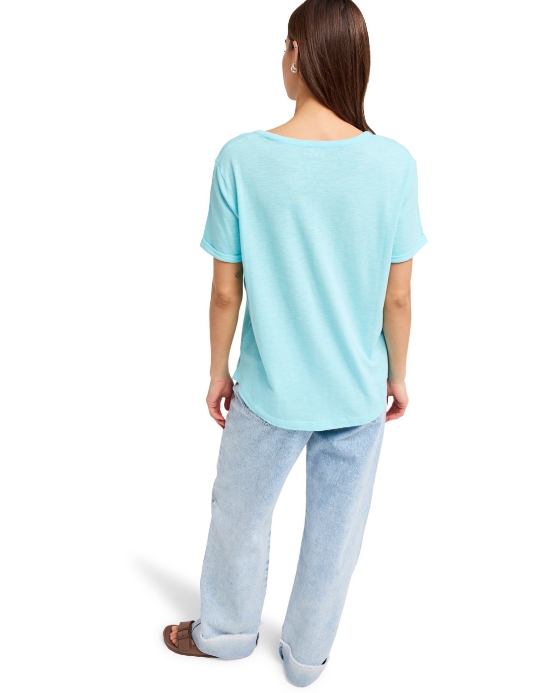 Roxy T-Shirt "Oceanwave Regular Slub" günstig online kaufen