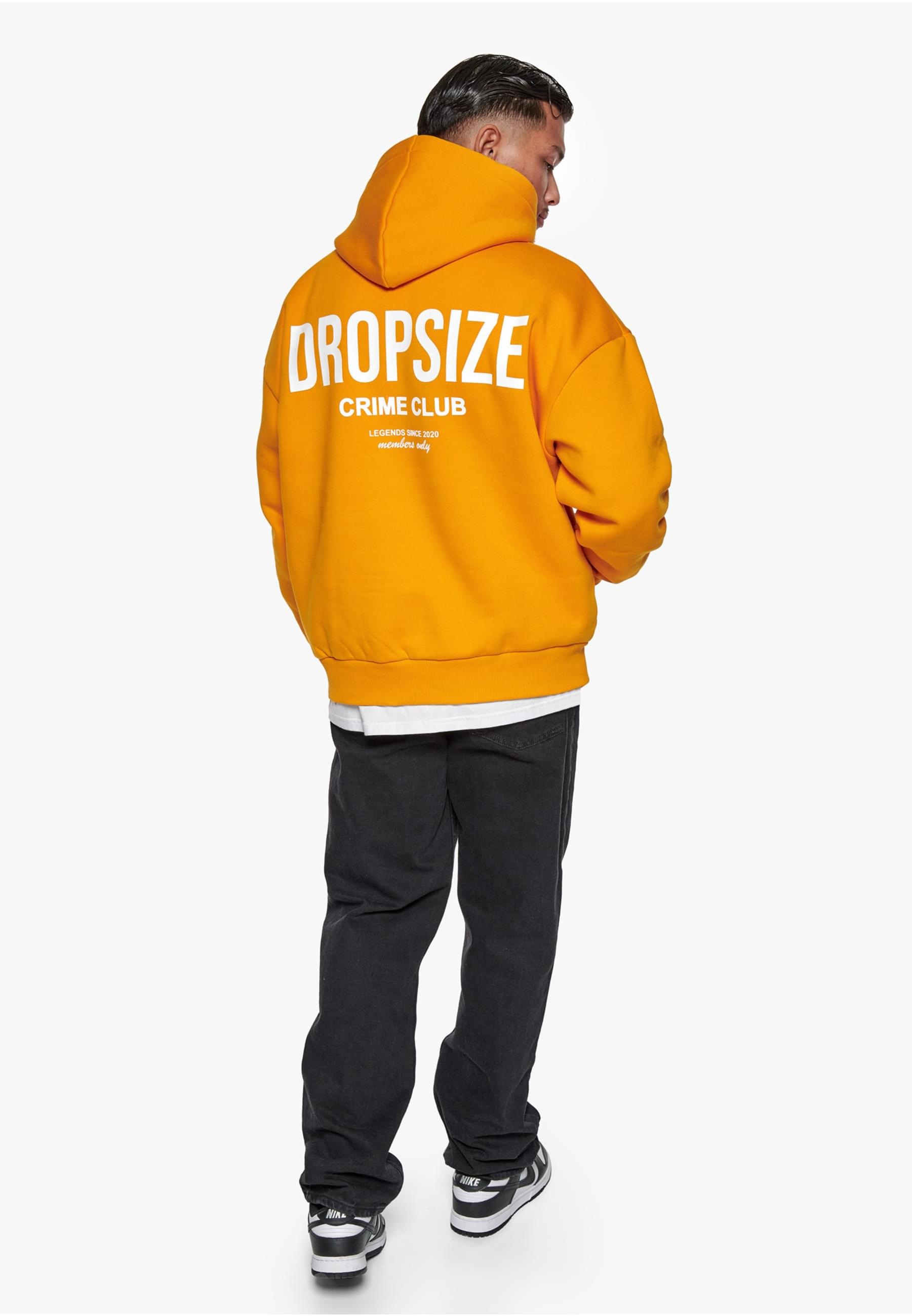 Dropsize Kapuzensweatshirt »Dropsize Herren Dropsize Heavy Oversize Crime Club Hoodie«, 1 Stk.
